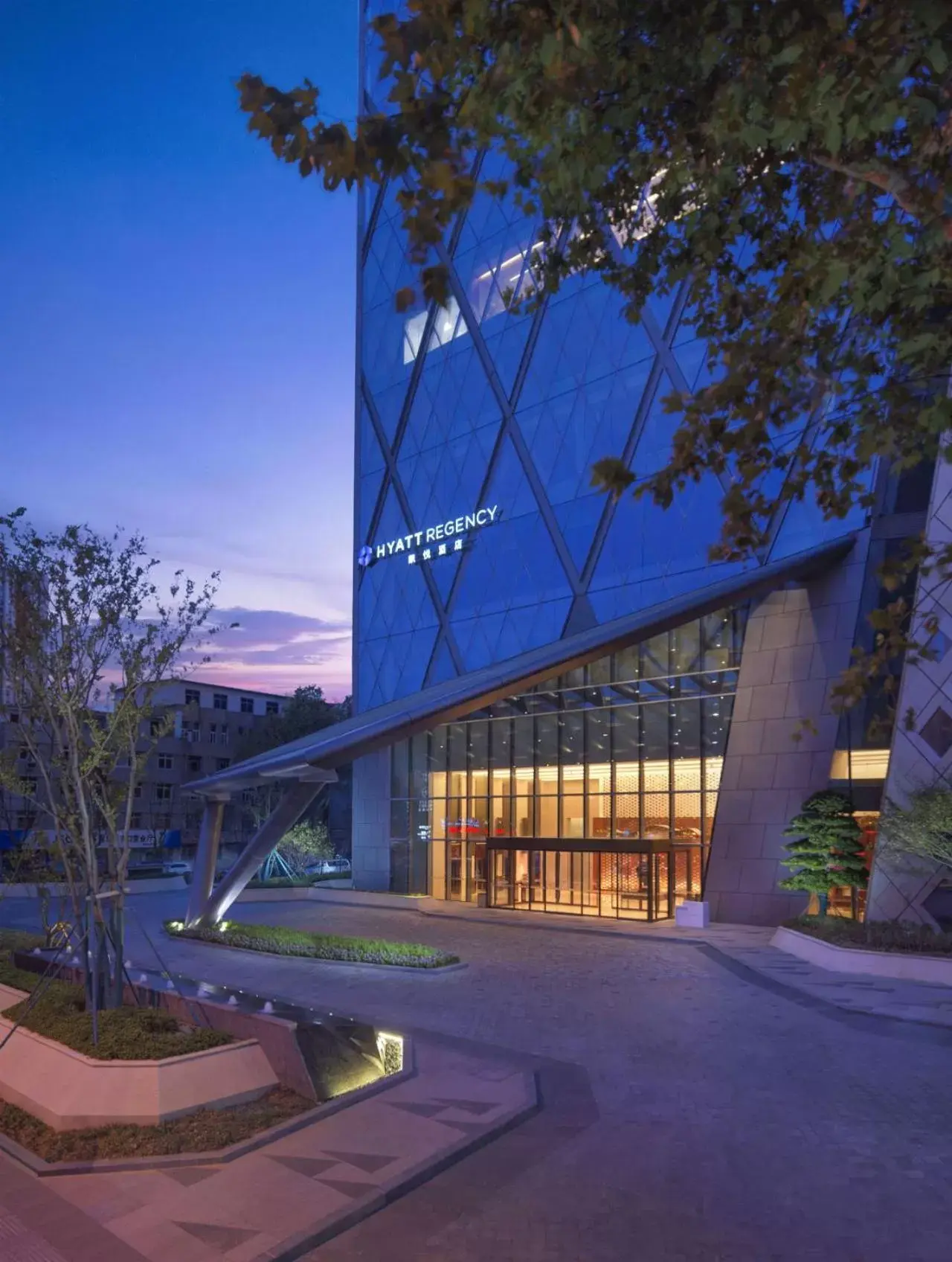 Facade/entrance, Property Building in Hyatt Regency Zhenjiang