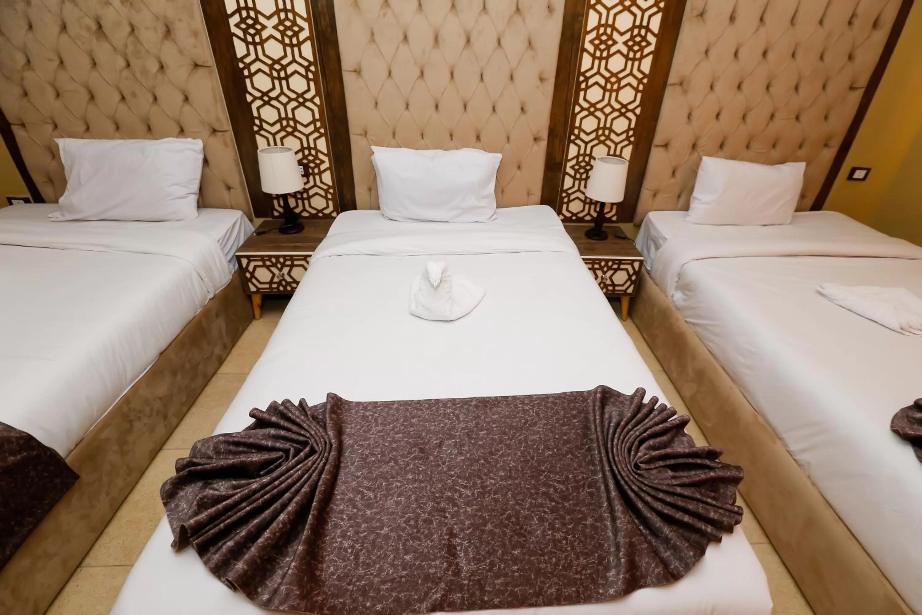 Bed in King Cheops Inn - Pyramid View