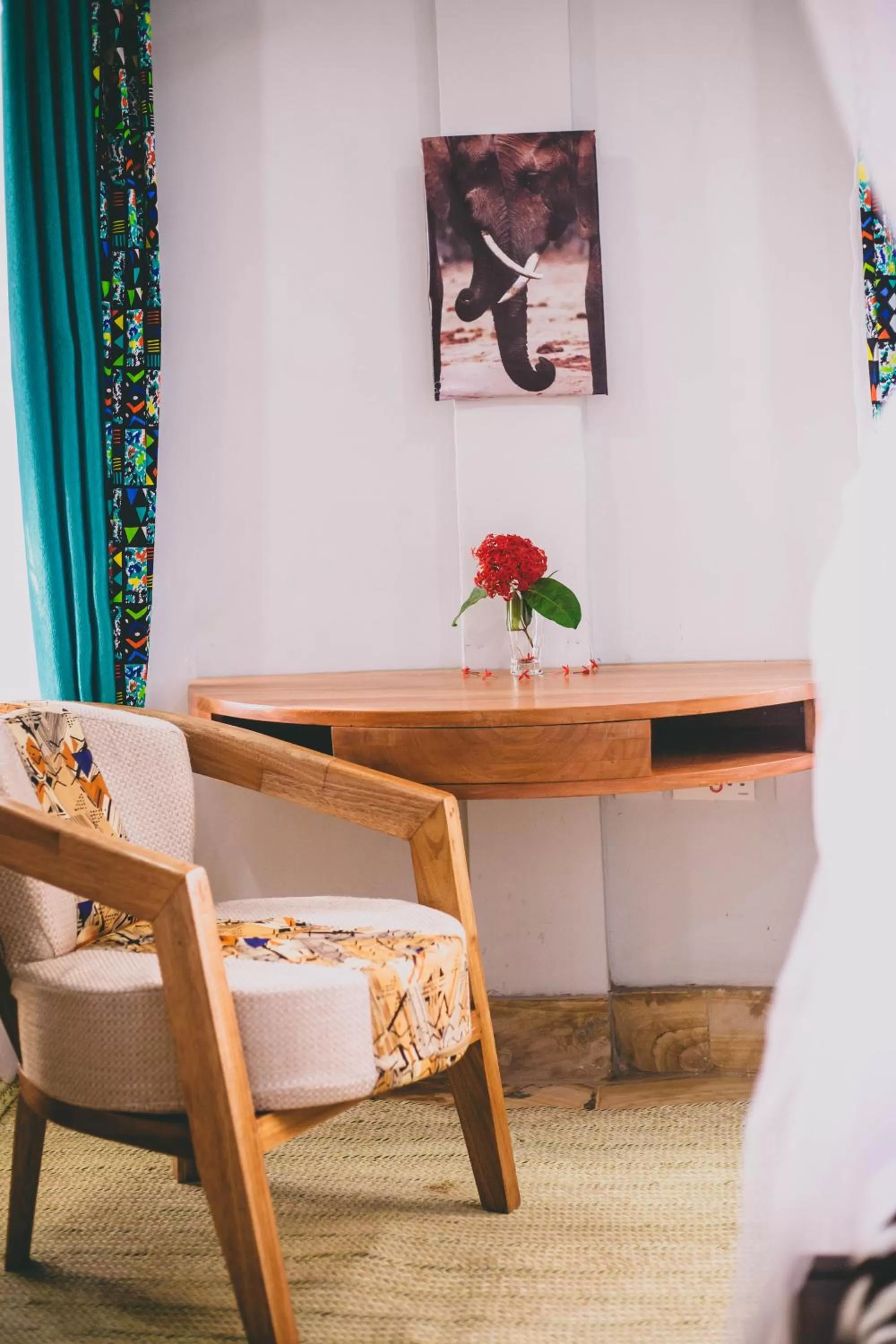 Seating area in Kilimanjaro Scenic Homestay