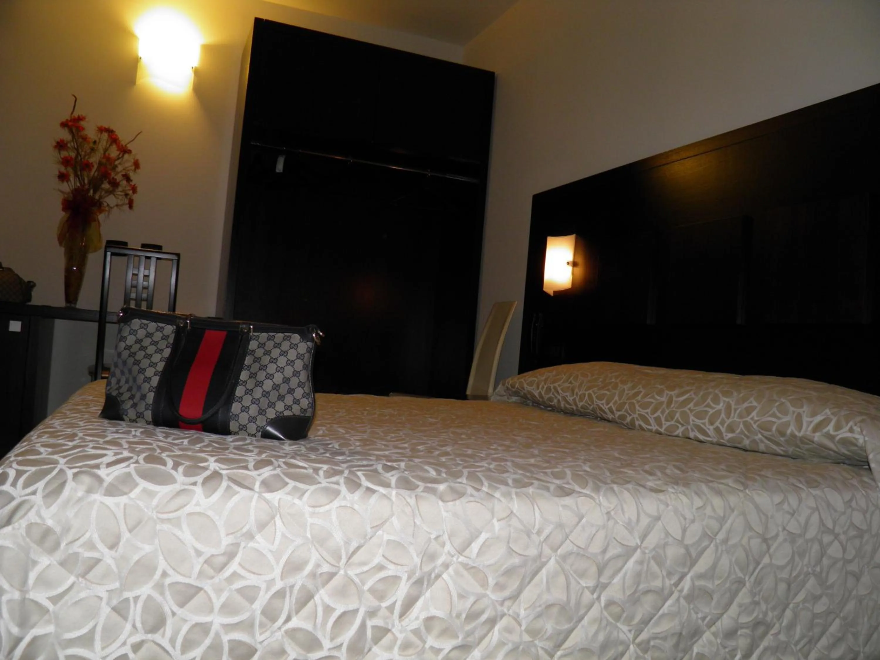 Bed in Hotel I Crespi