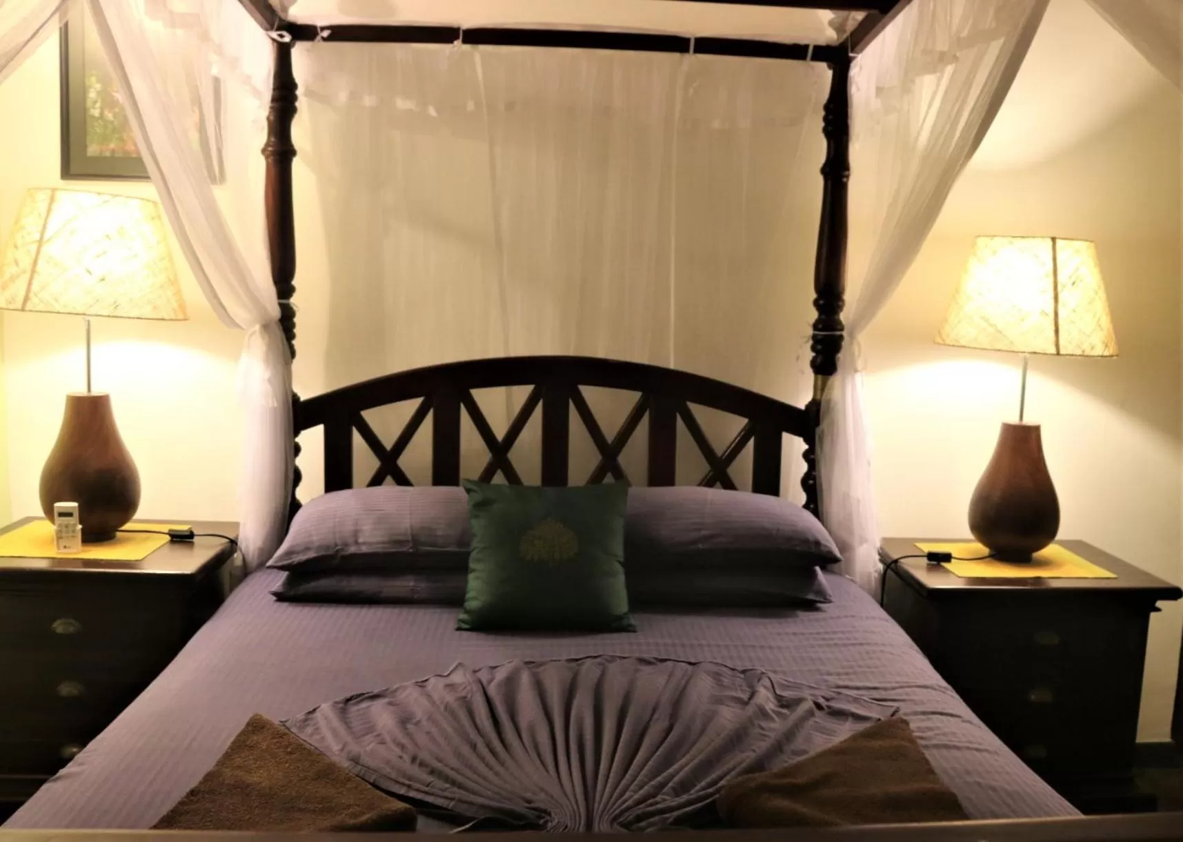 Bed in The Spice House Mirissa