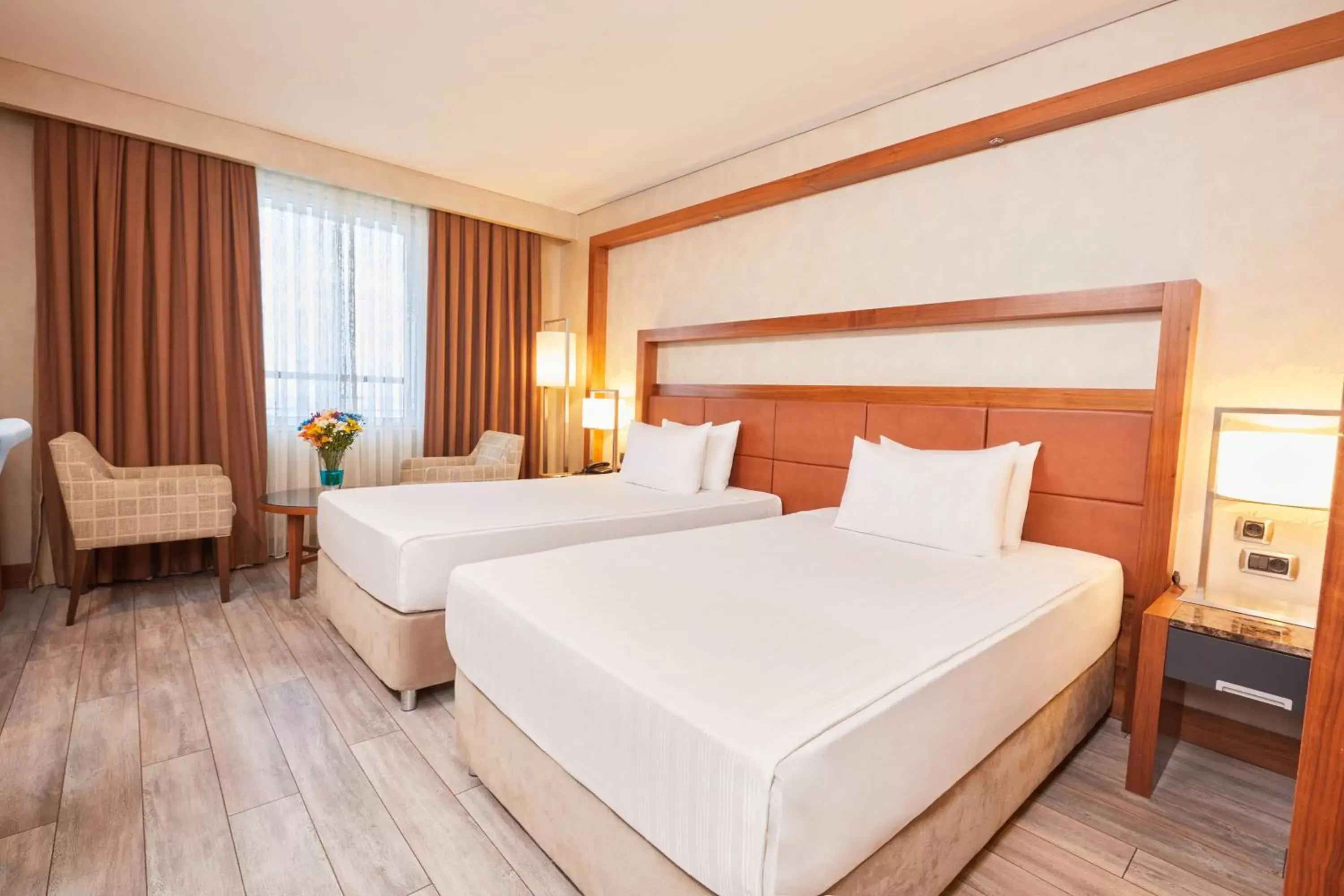 Bed in Dedeman Konya Hotel Convention Center