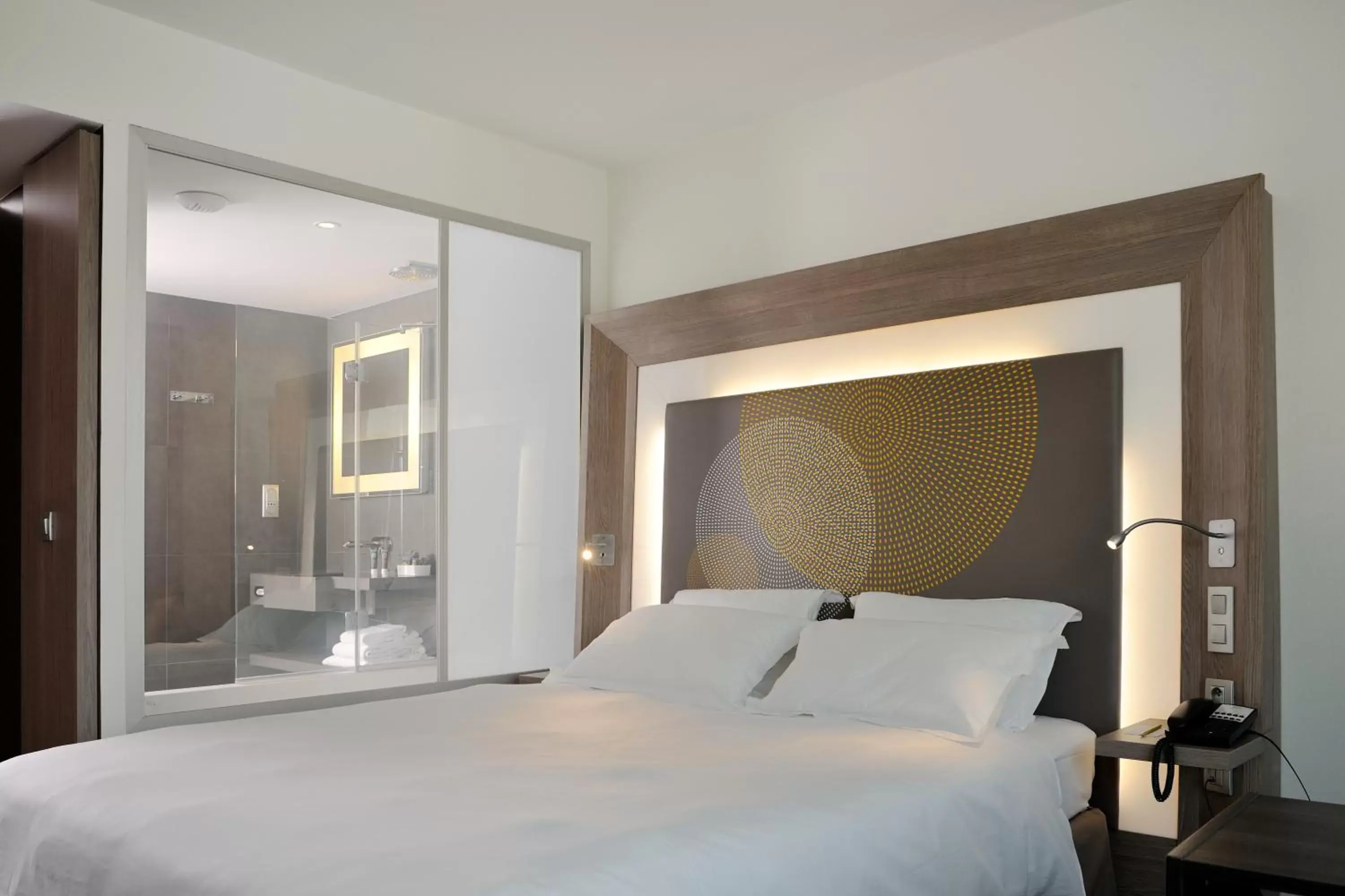 Bedroom, Bed in Novotel Lyon Confluence