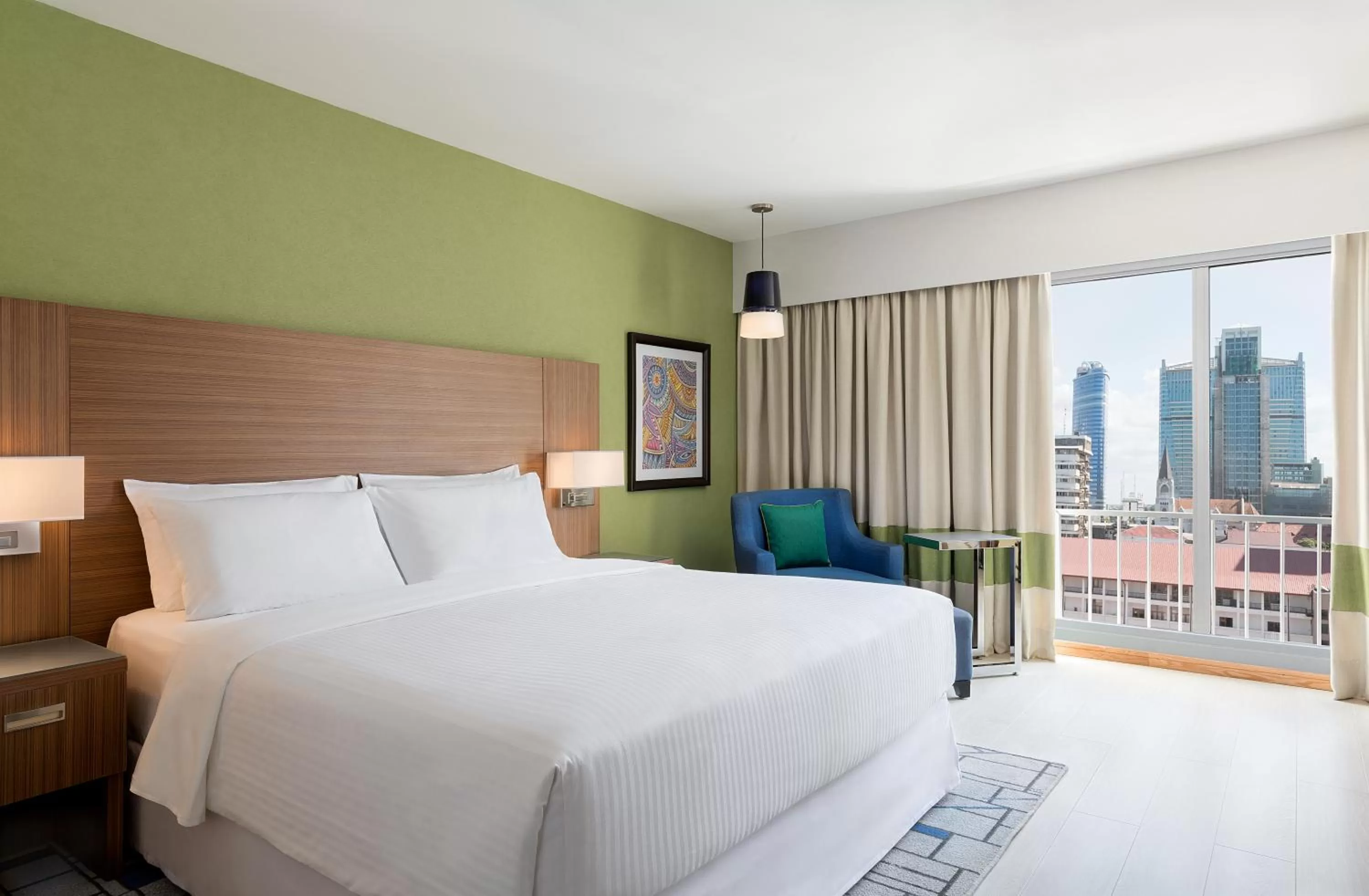 Bed in Four Points by Sheraton Dar es Salaam New Africa