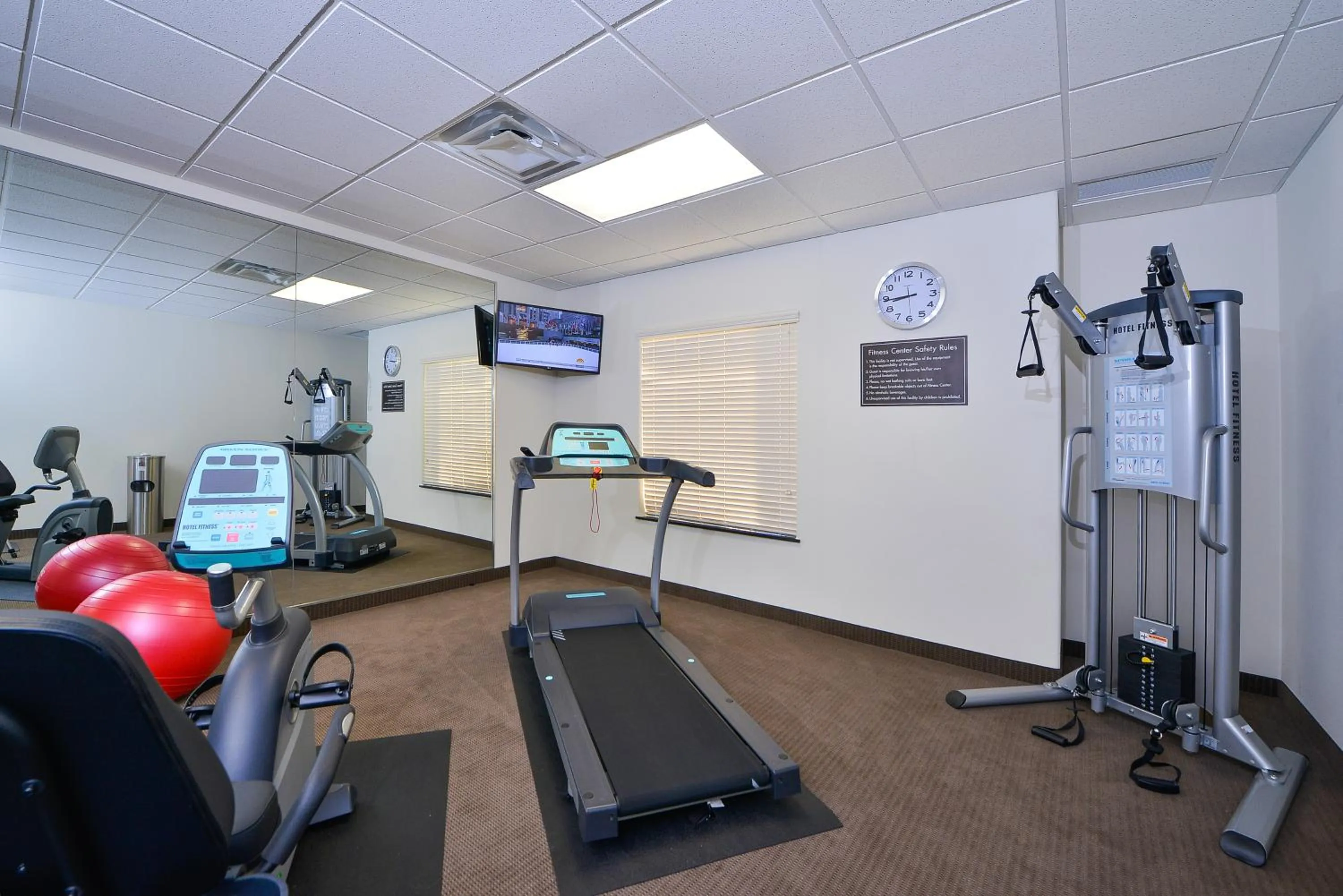 Fitness centre/facilities in Sleep Inn & Suites Austin – Tech Center