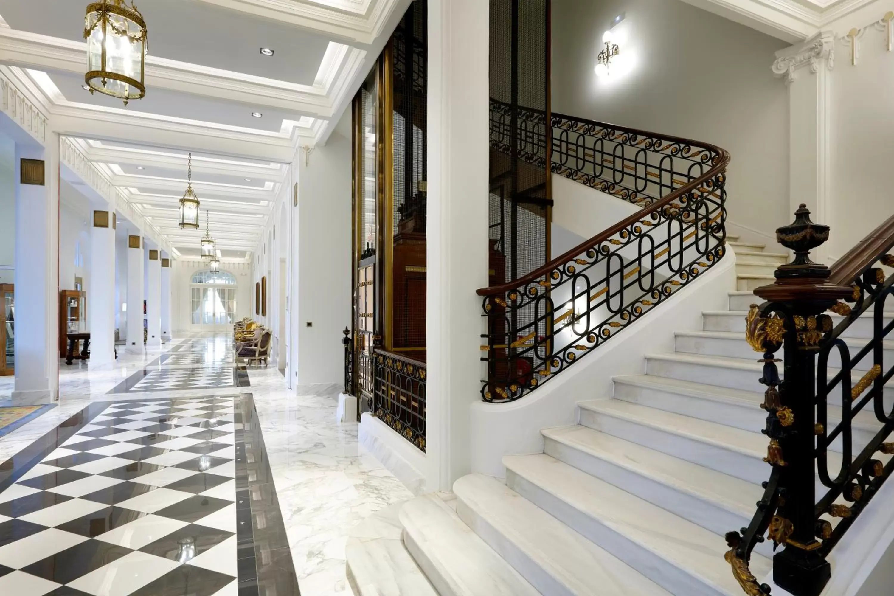 Lobby or reception in Eurostars Hotel Real Lobby or reception in Eurostars Hotel Real