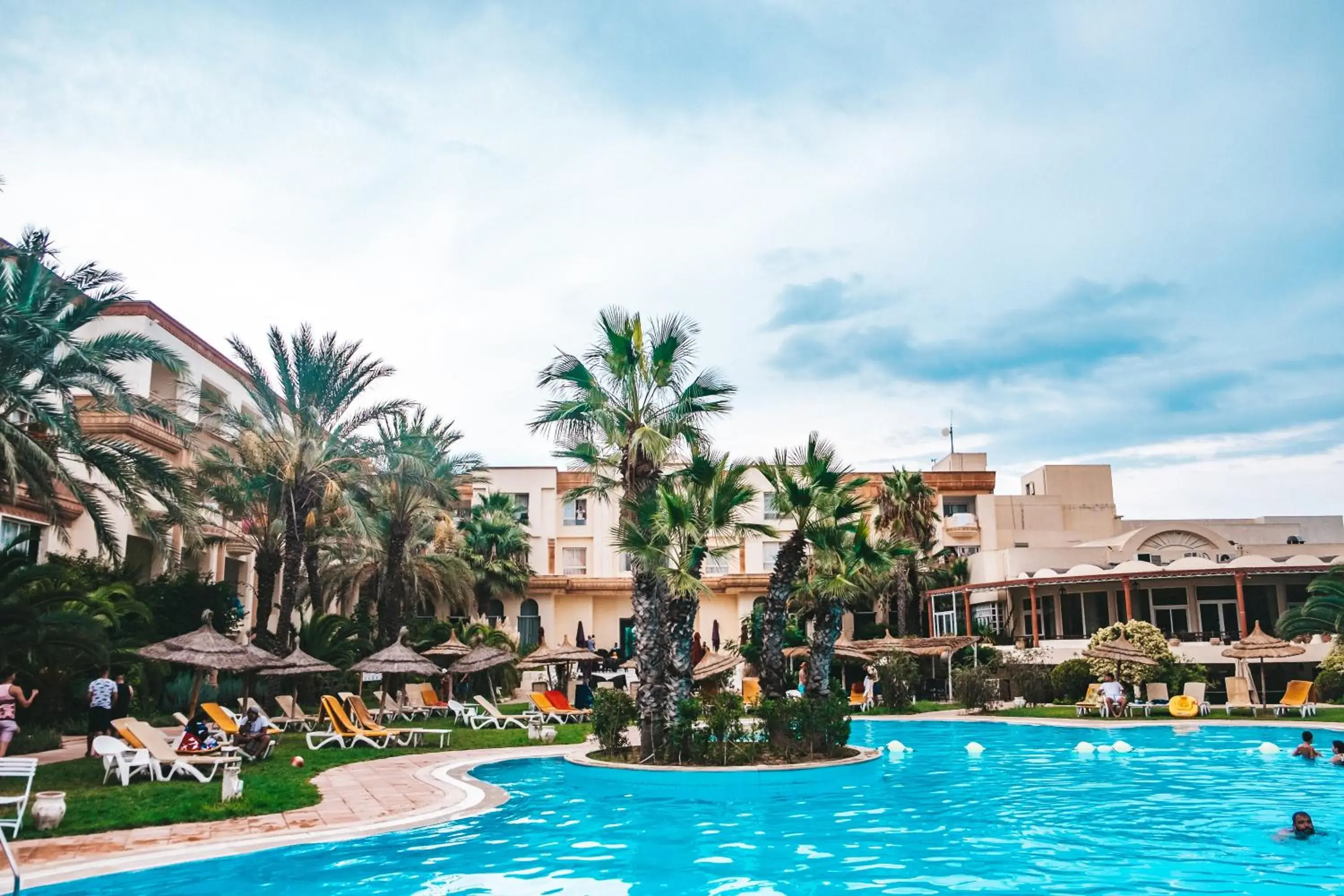 Swimming pool in Marina Palace Swimming pool in Marina Palace
