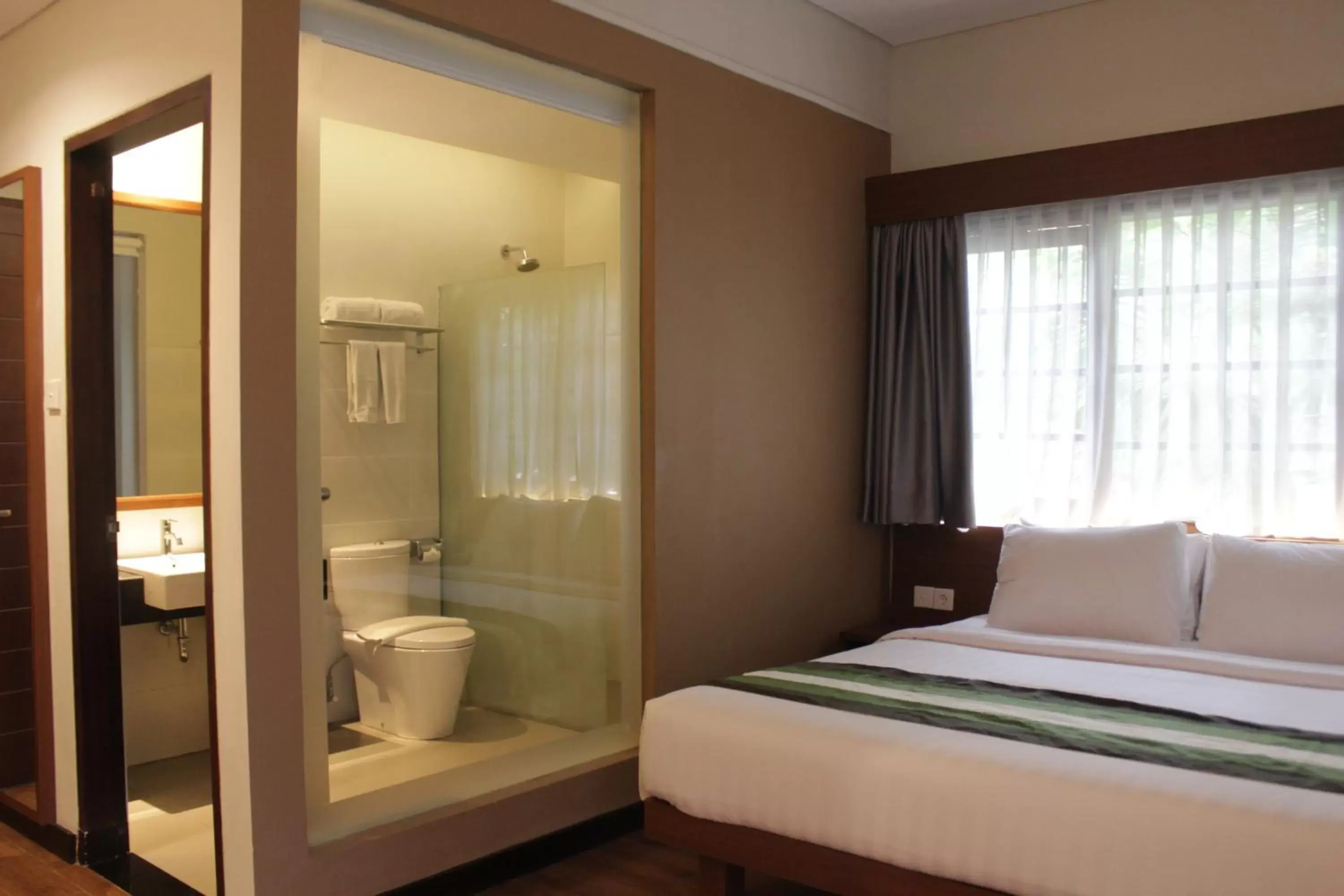 Bed, Bathroom in Grand Whiz Hotel Nusa Dua Bali