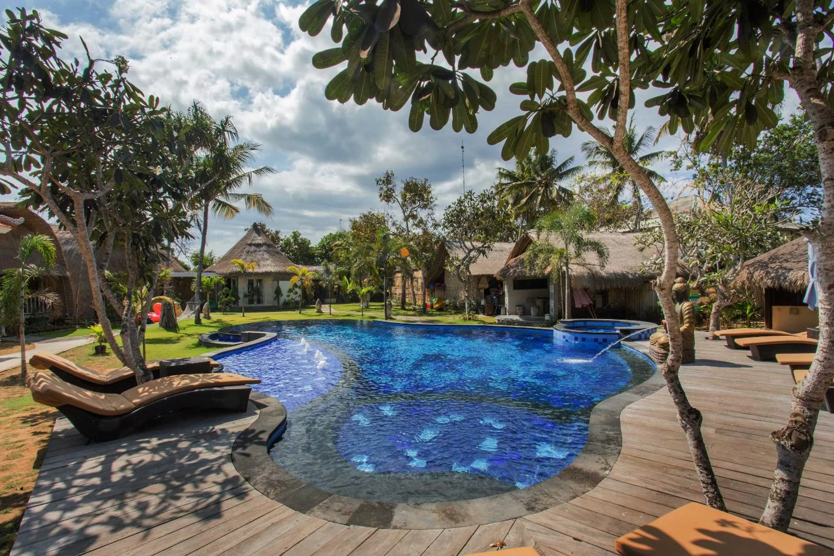 Garden in Sanghyang Bay Villas