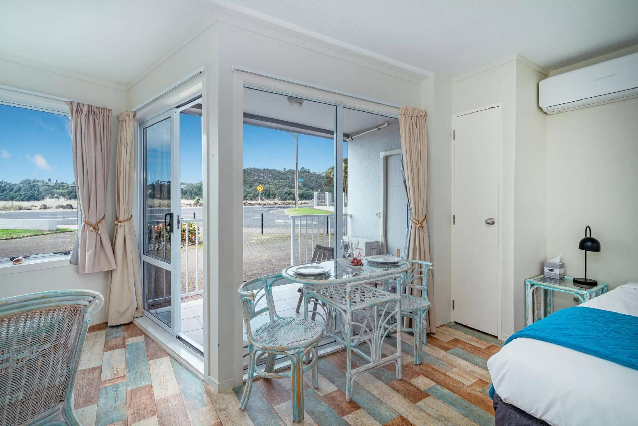 Bed in Waterfront Apartments Whitianga