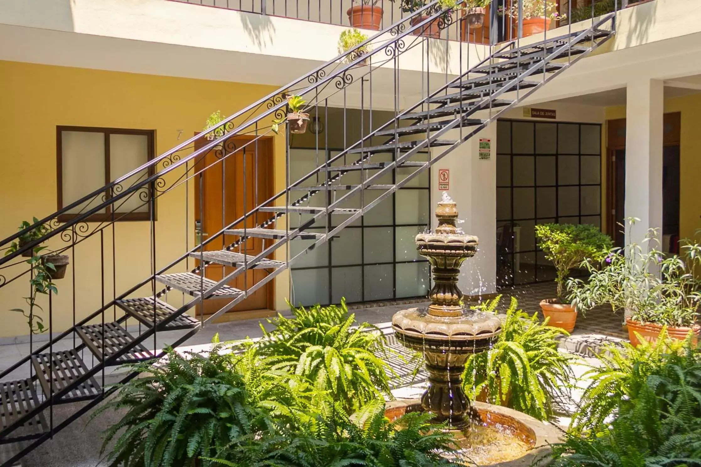 Patio in Hotel La Casona de Don Jorge