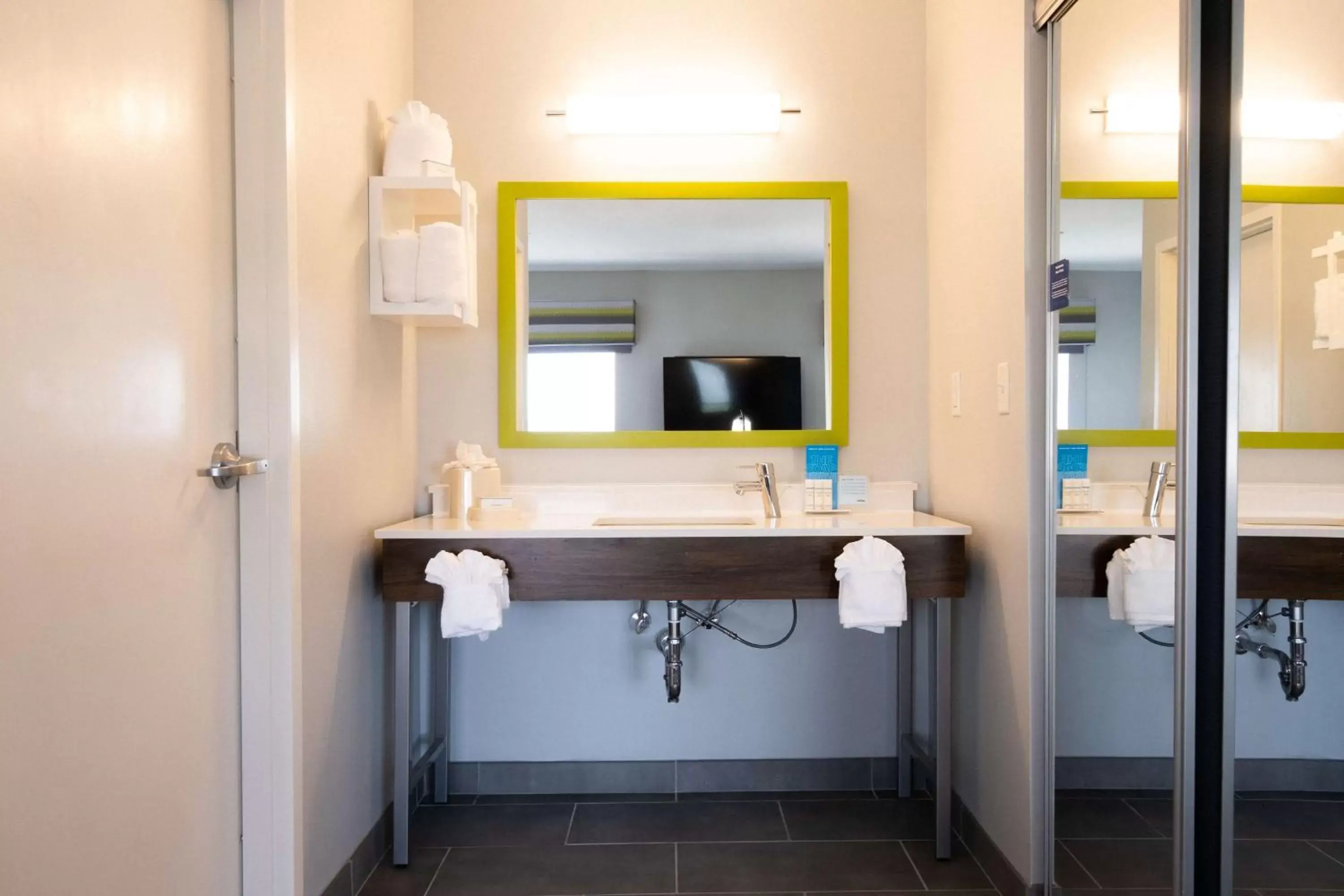 Bathroom in Hampton Inn and Suites Dallas/Lewisville-Vista Ridge Mall