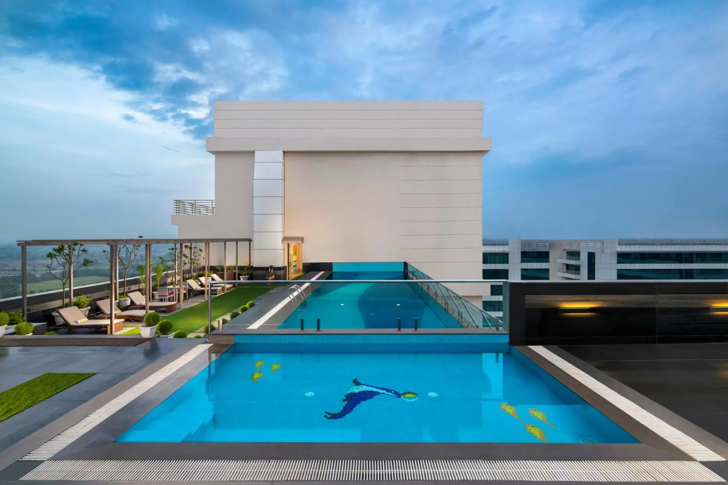 Swimming Pool in Sandal Suites by Lemon Tree Hotels