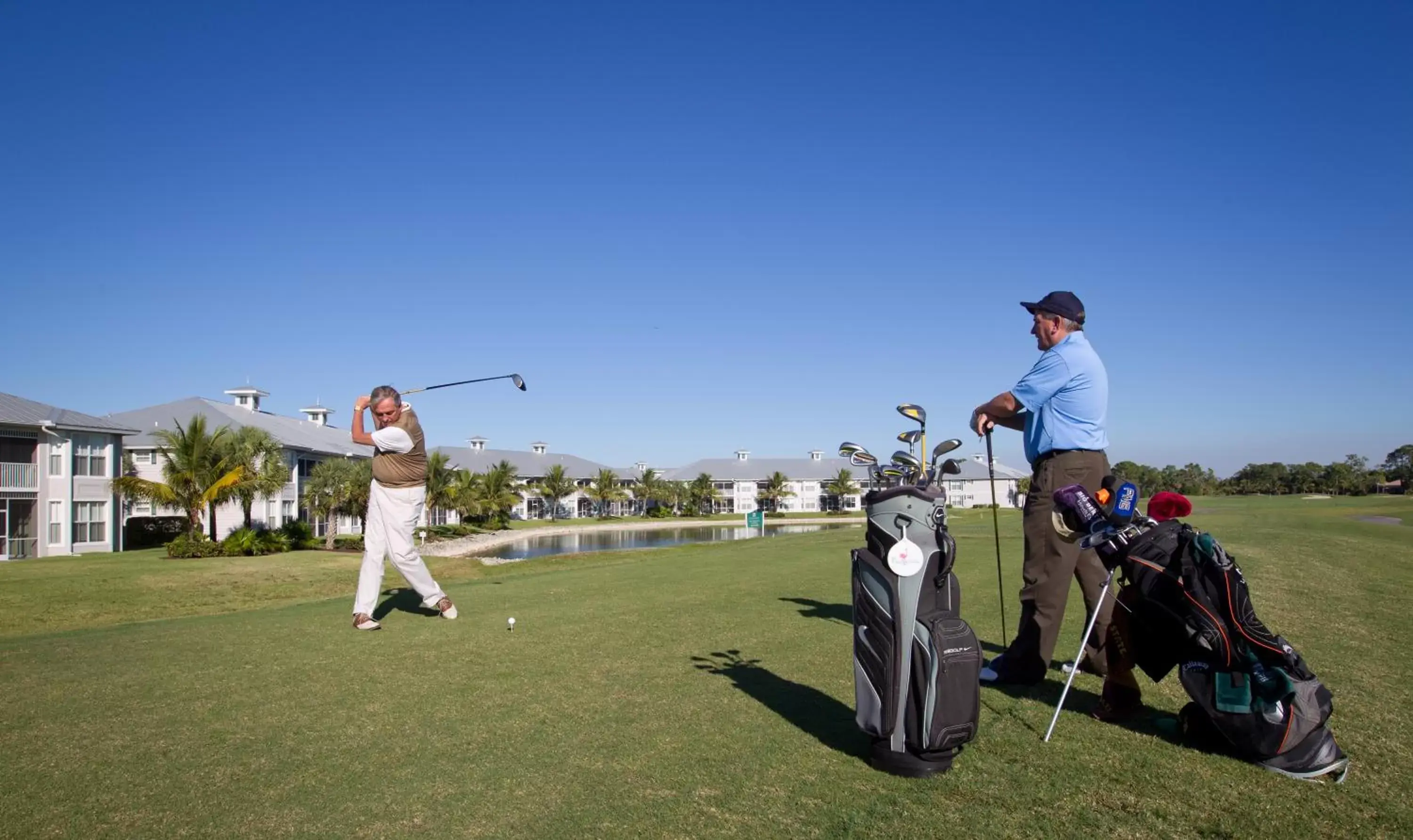 Golfcourse in GreenLinks Golf Villas at Lely Resort