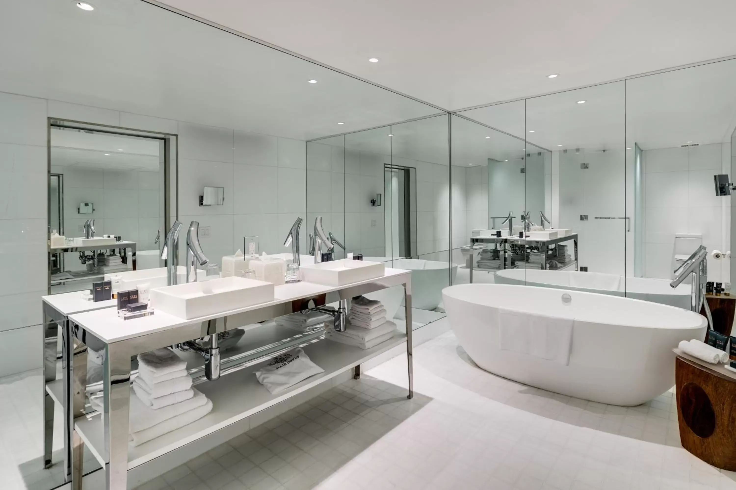 Shower, Bathroom in SLS Brickell