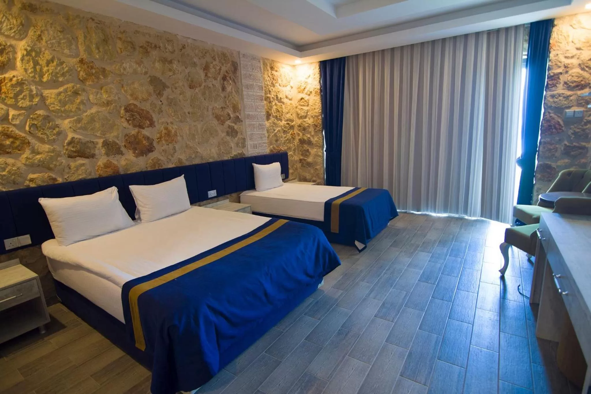 Bed in BURHAN'S HOTEL