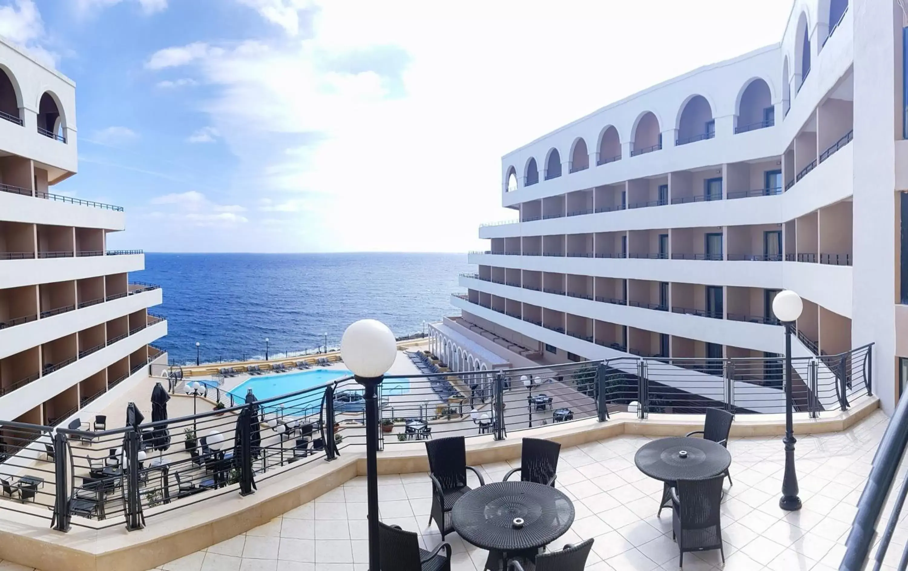 Sea view in Radisson Blu Resort, Malta St. Julian's Sea view in Radisson Blu Resort, Malta St. Julian's