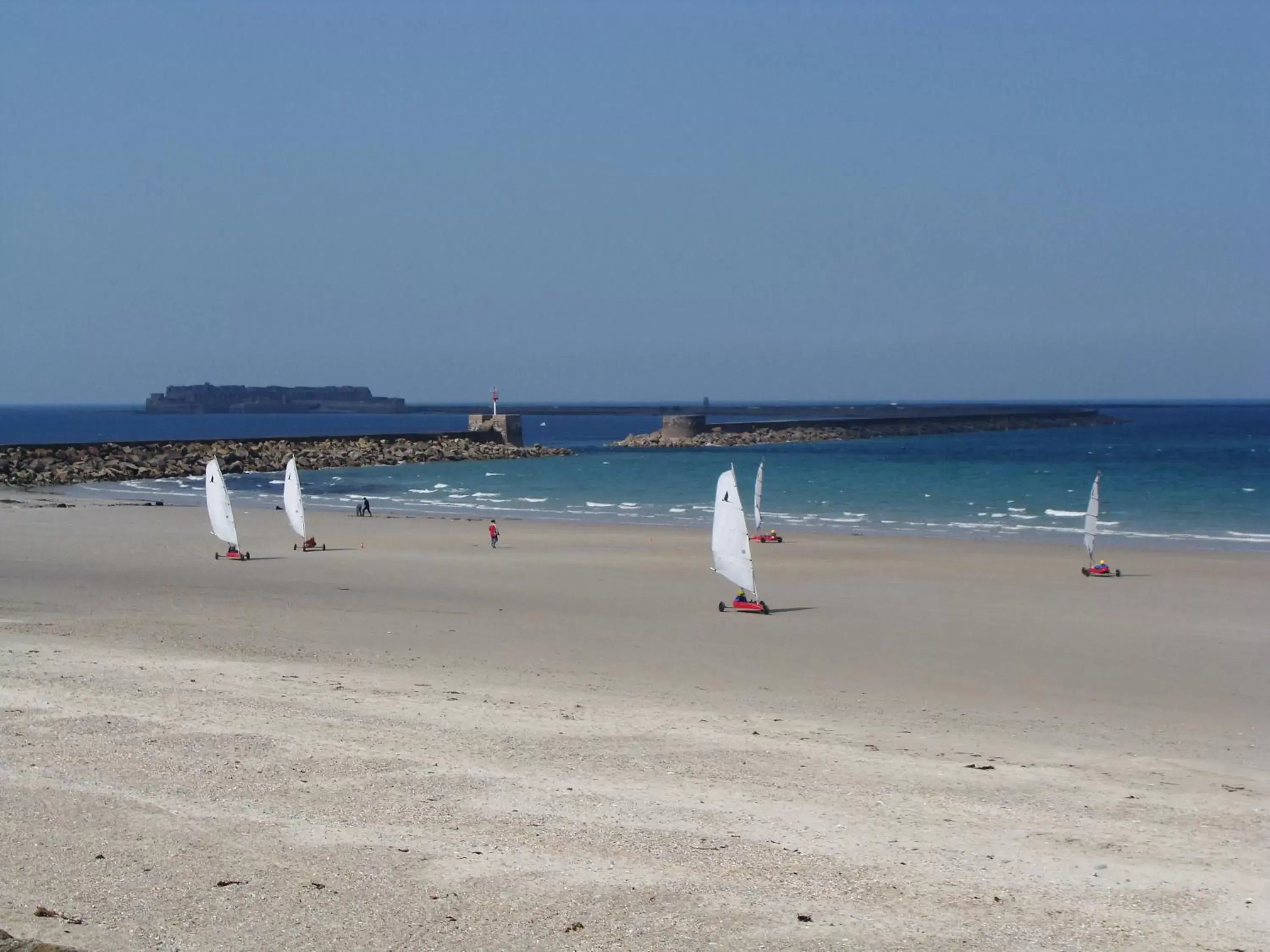 Beach in ibis Cherbourg La Glacerie