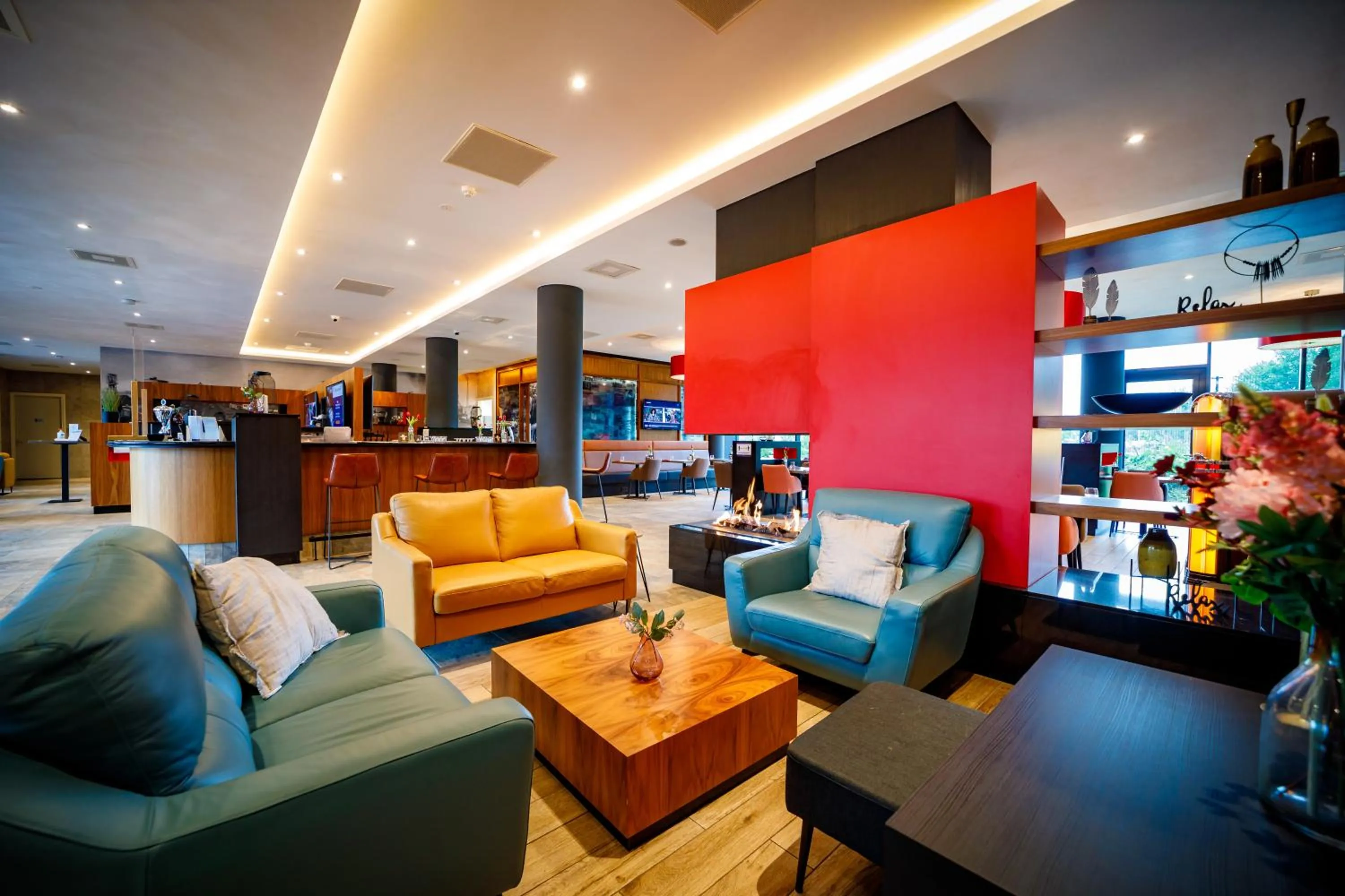 Lobby or reception in Bastion Hotel Geleen