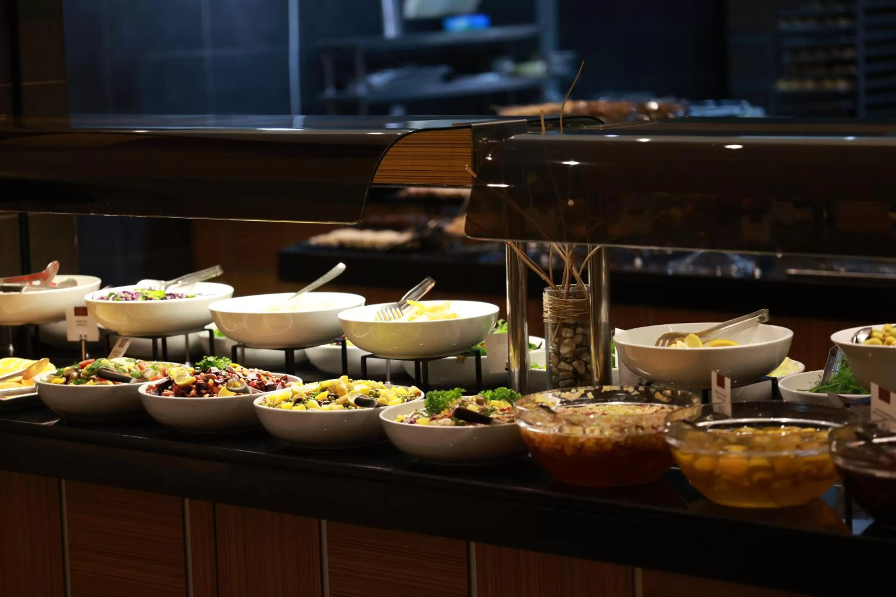 Buffet breakfast in Nova Plaza Prime Hotel