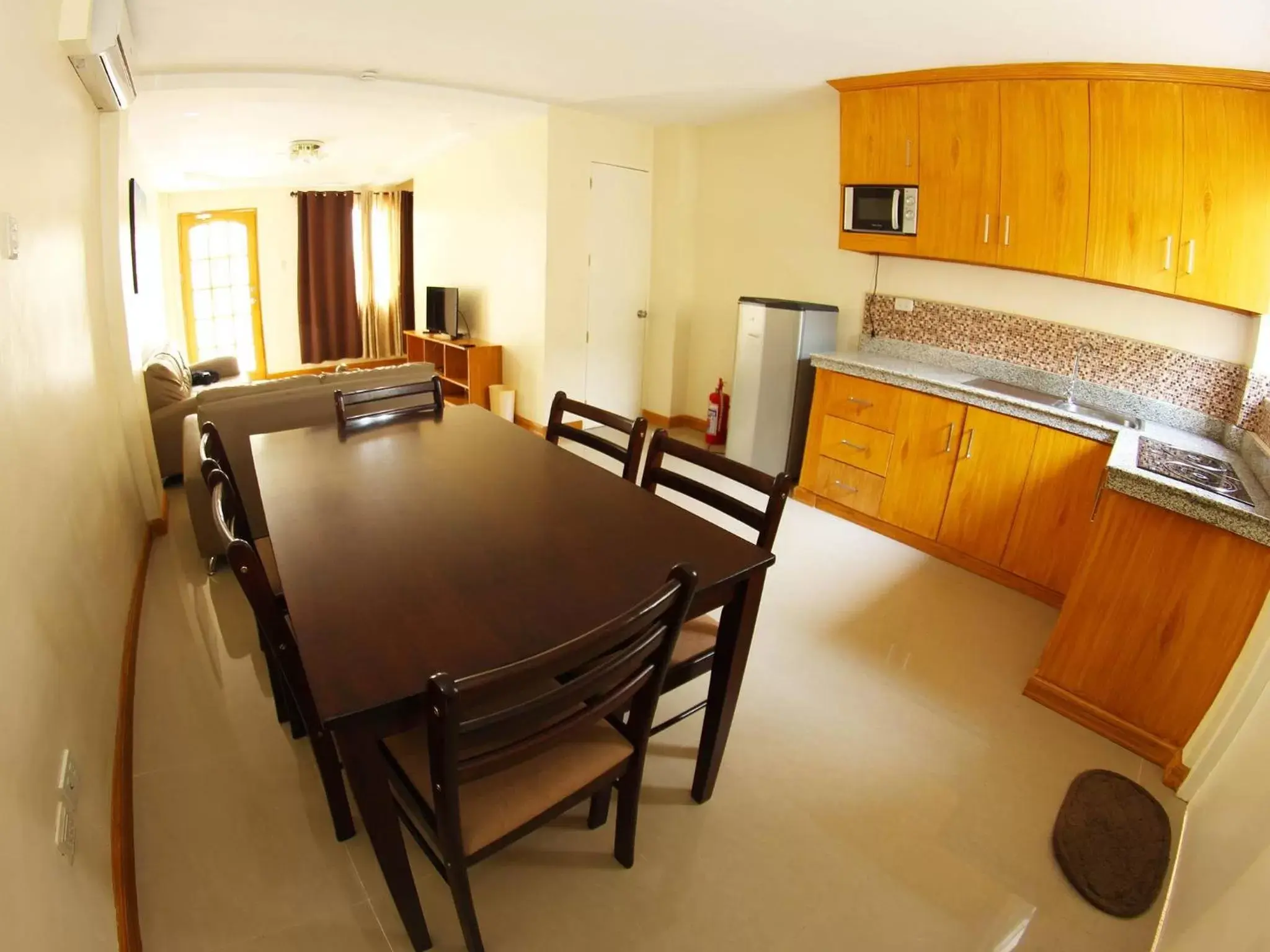 Living room, Dining Area in Laciaville Resort and Hotel