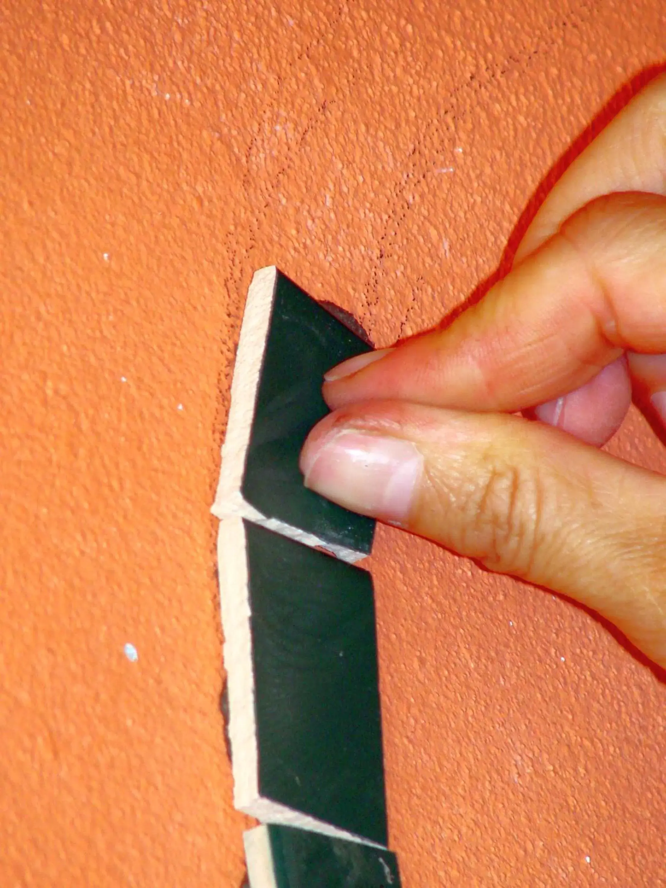 Decorative detail in Casa 3 Águias