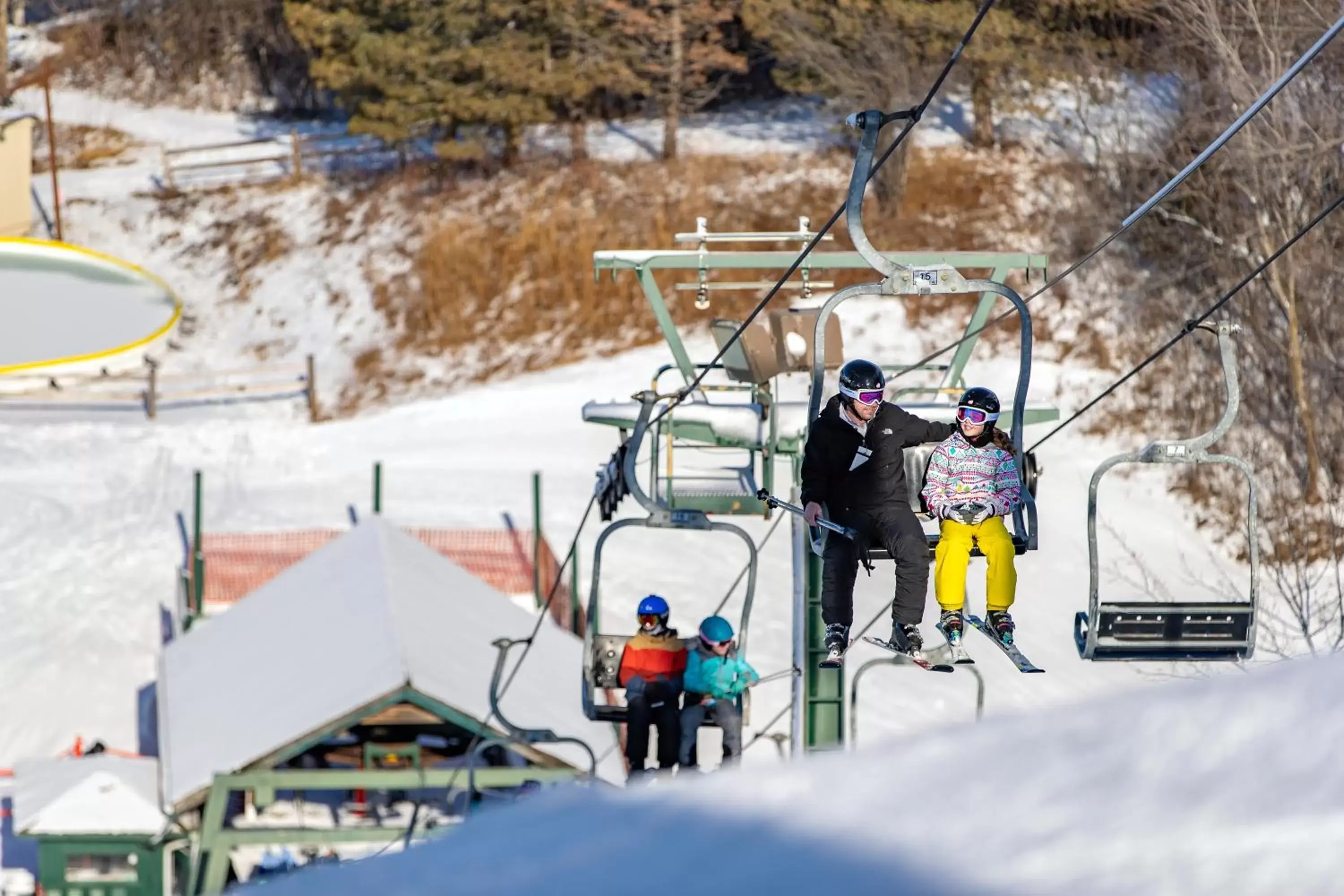 Skiing, Winter in Timber Ridge Lodge and Waterpark