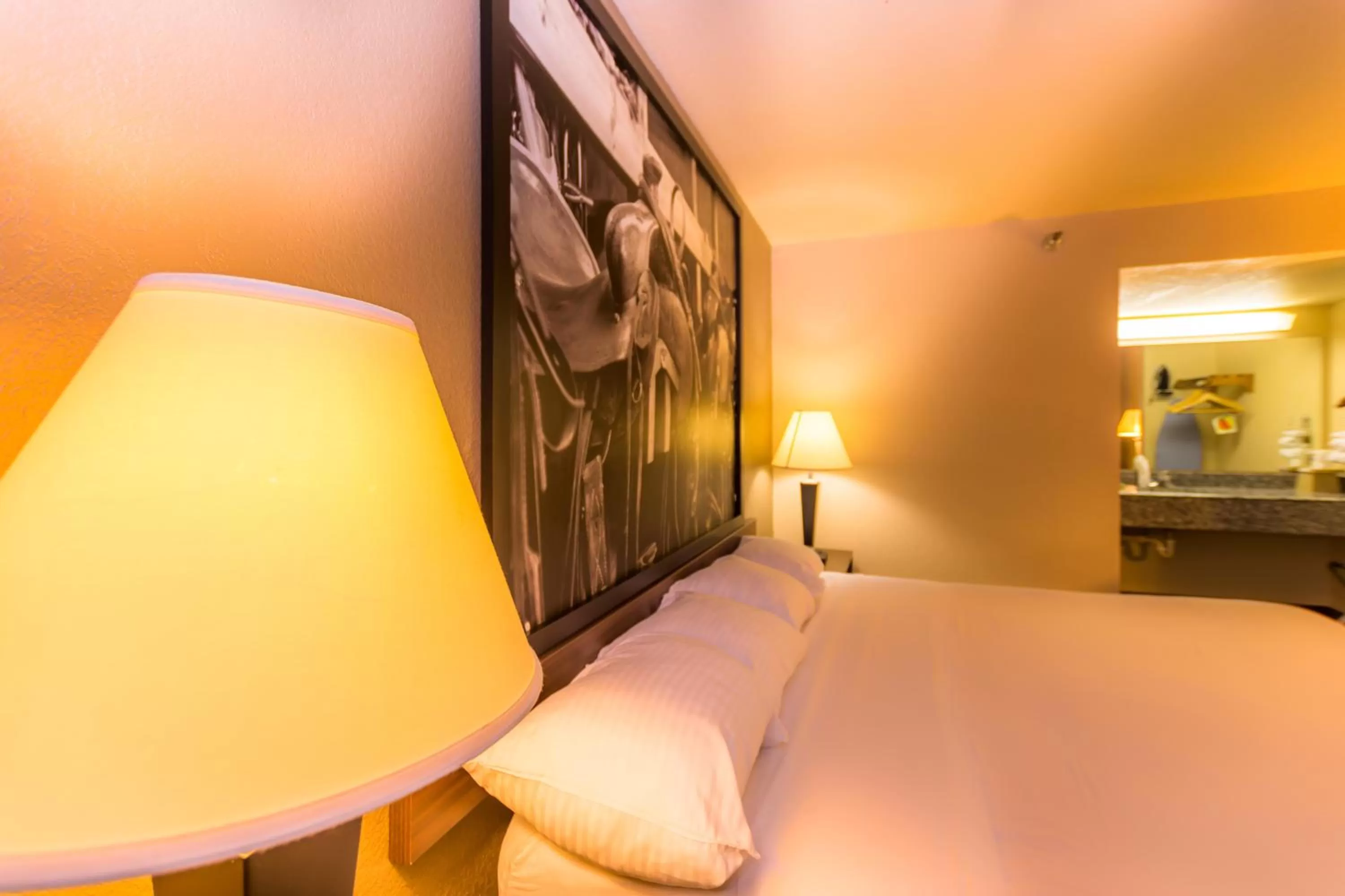 Photo of the whole room, Bed in Super 8 by Wyndham Oklahoma Airport Fairgrounds West