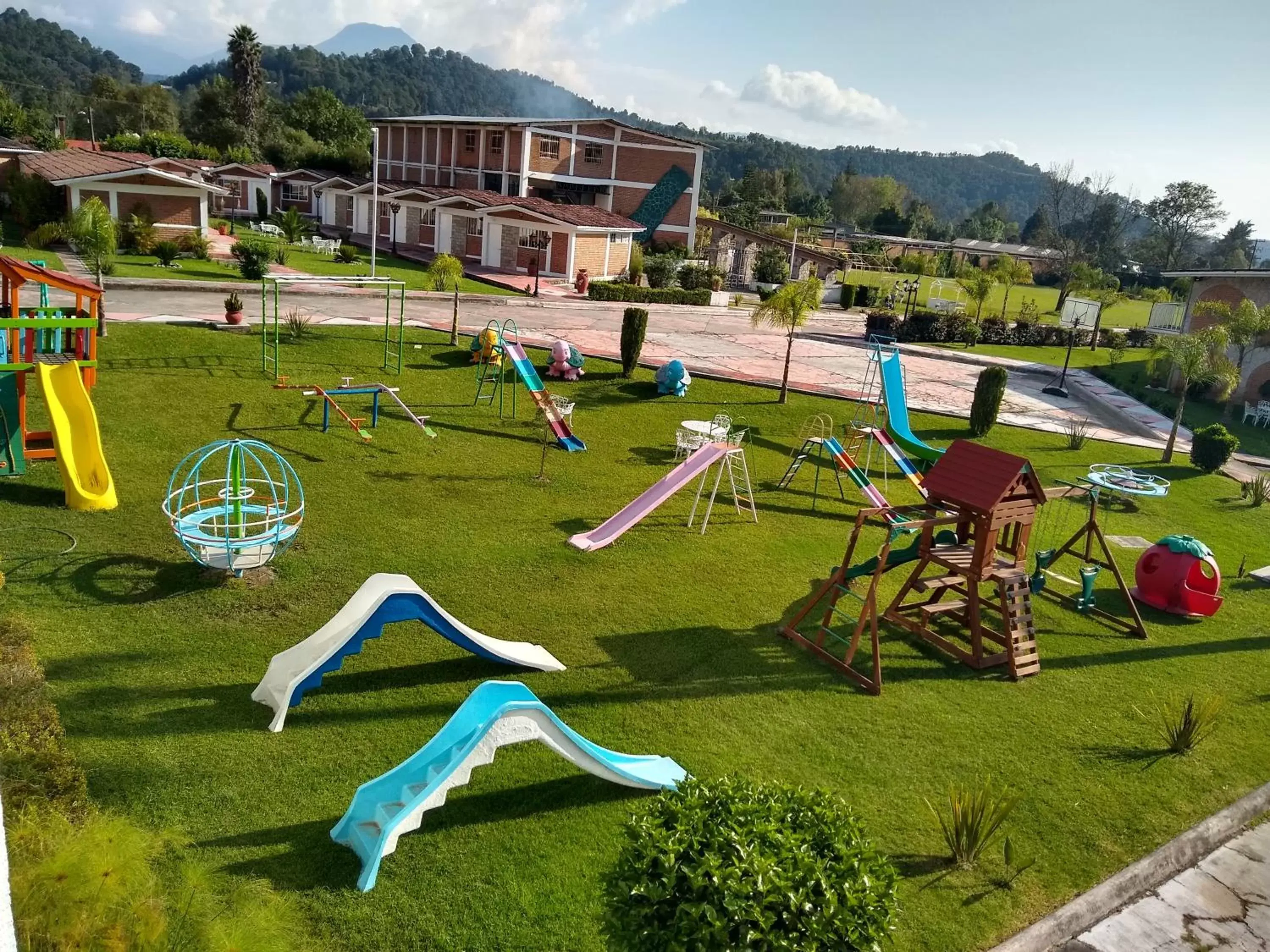 Children's Play Area in Hotel Villa Monarca Inn