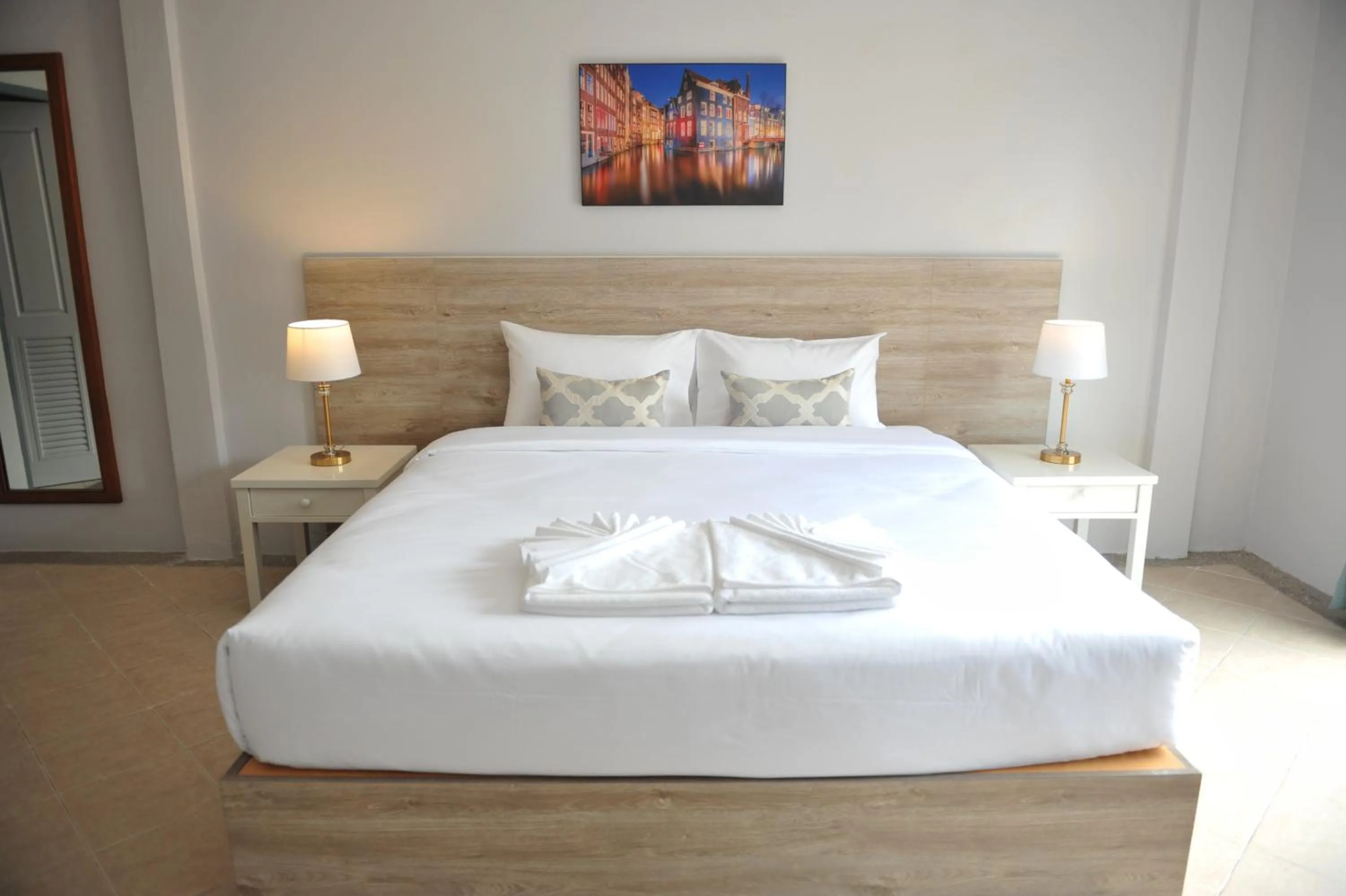 Bed in Drop Inn Bangkok