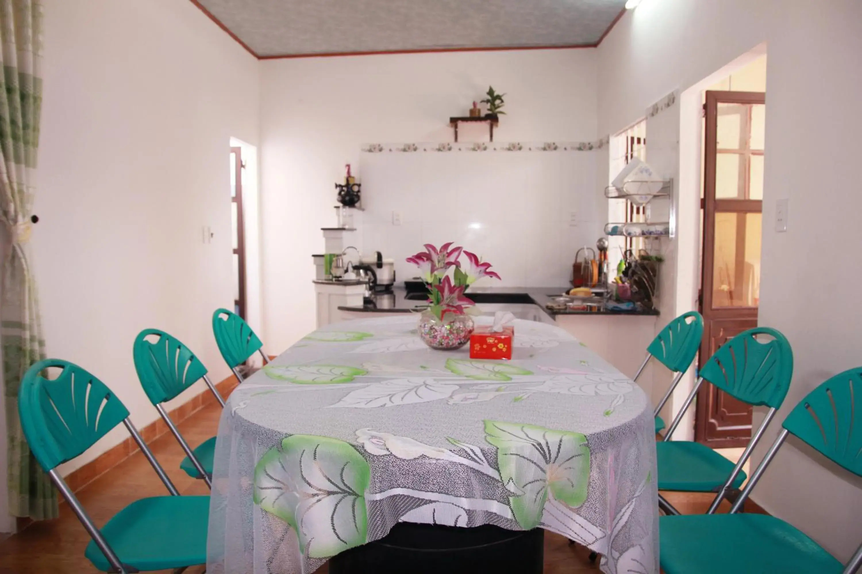 Dining Area in Sac Xanh Homestay
