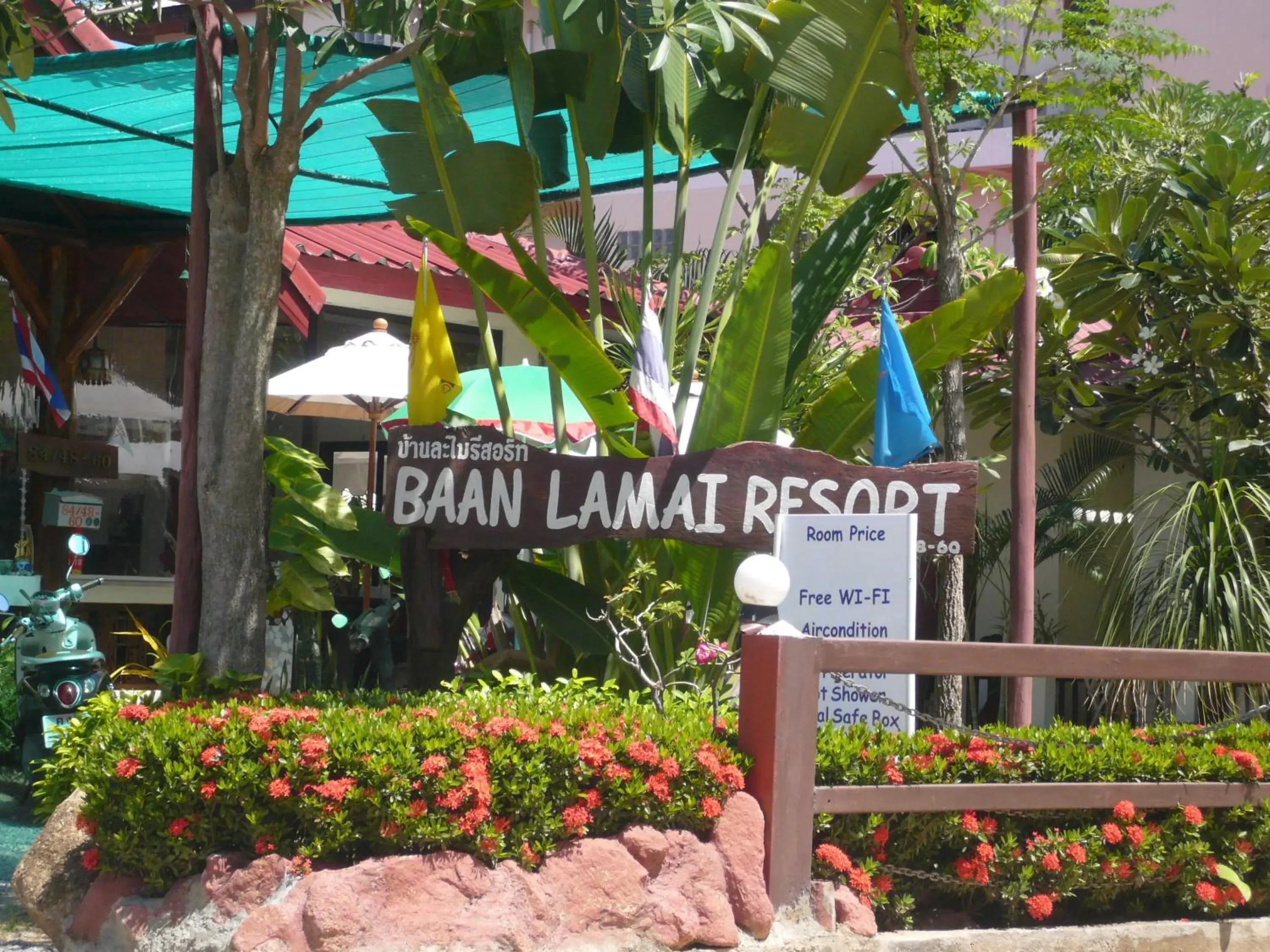 Property building in Baan Lamai Resort