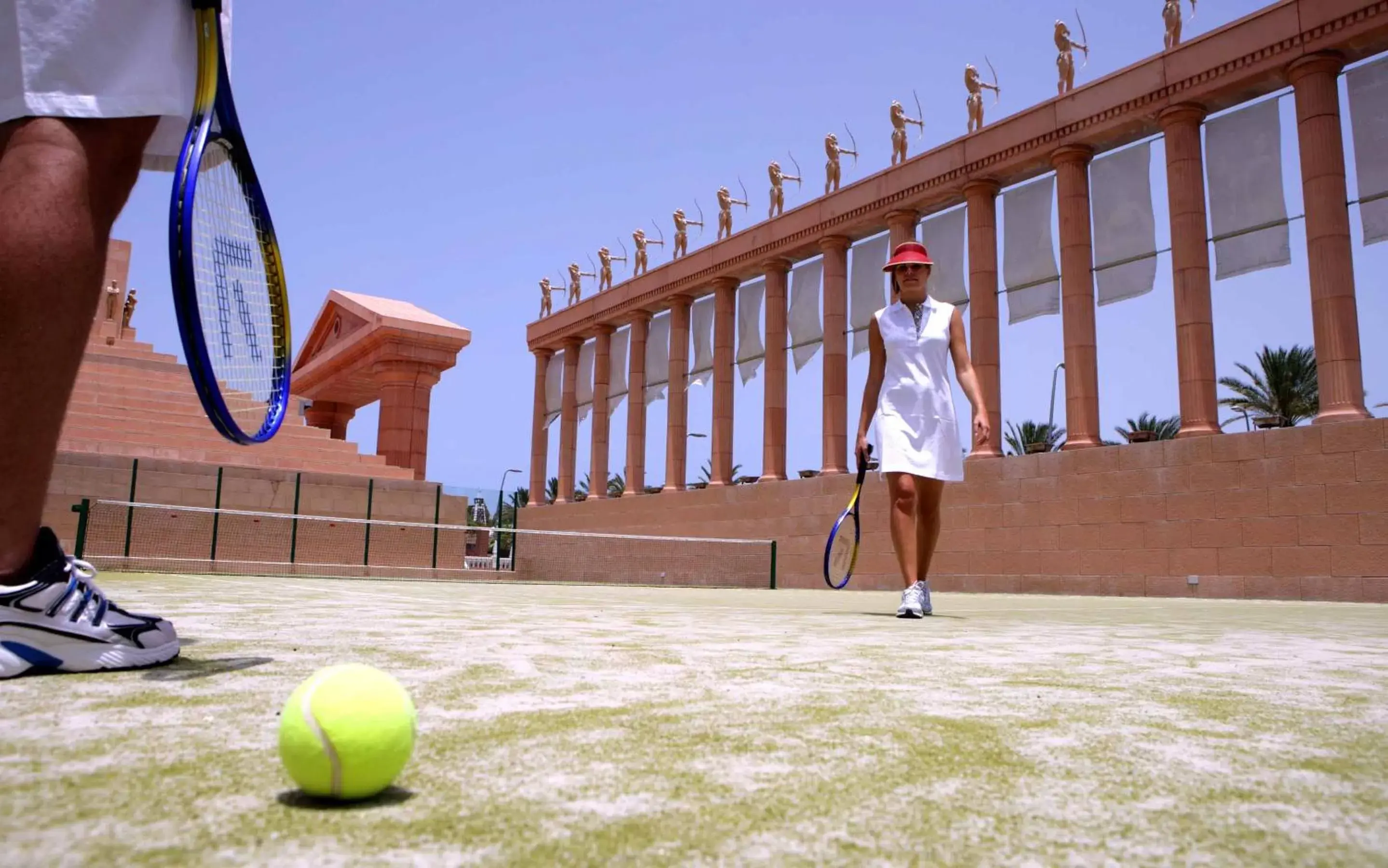 Tennis court, Other Activities in Hotel Cleopatra Palace