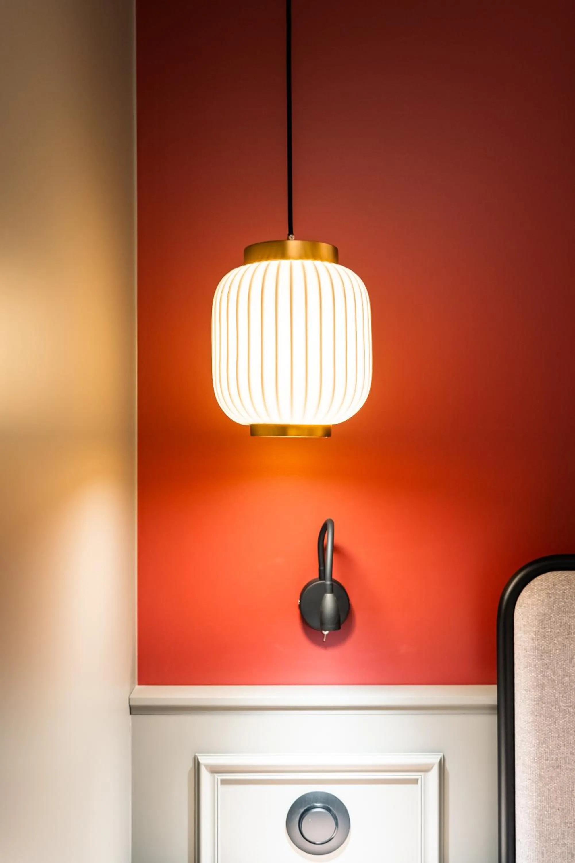 Decorative detail in La Dépendance