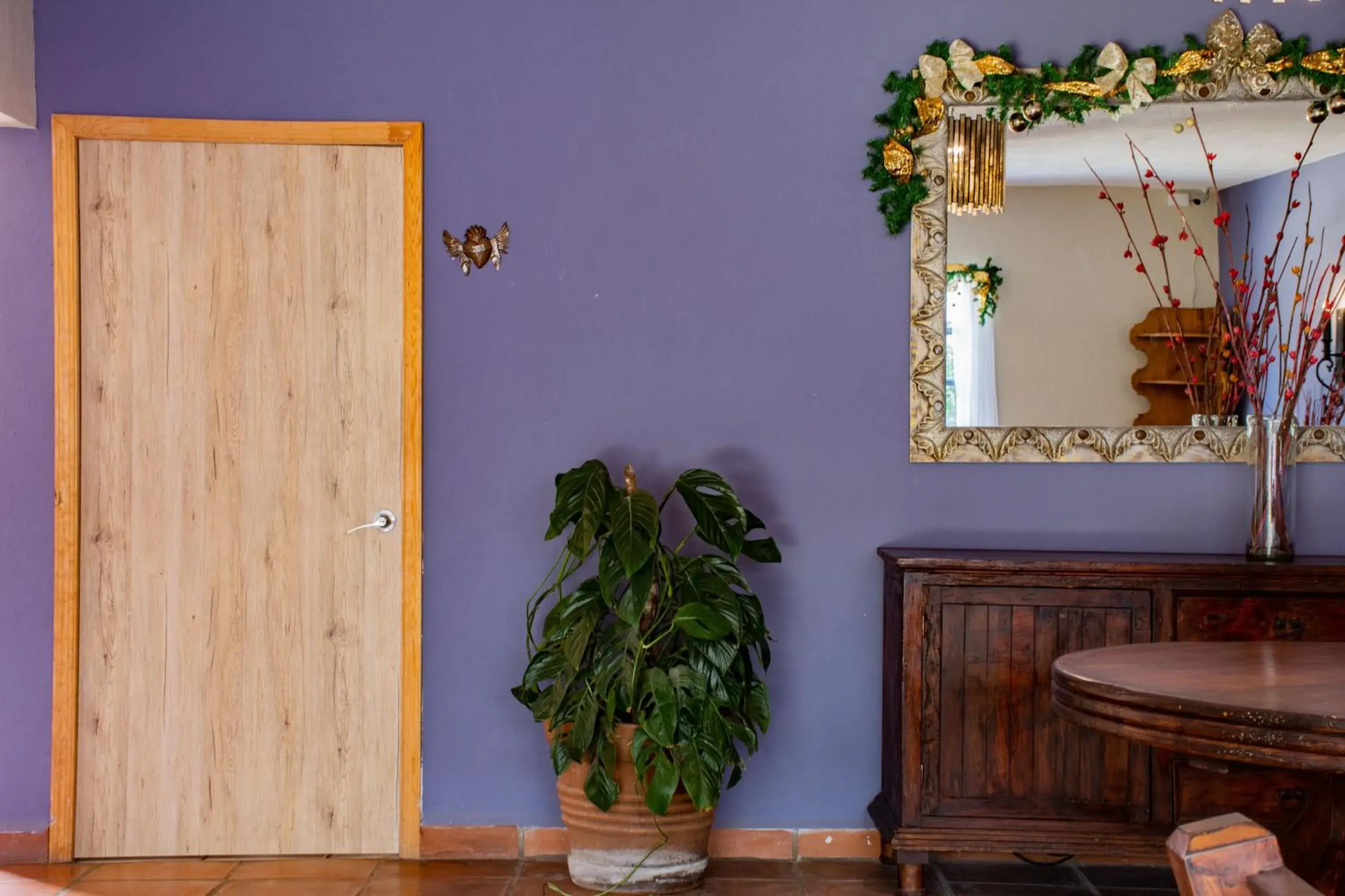 Decorative detail in Hotel Casa Santamar