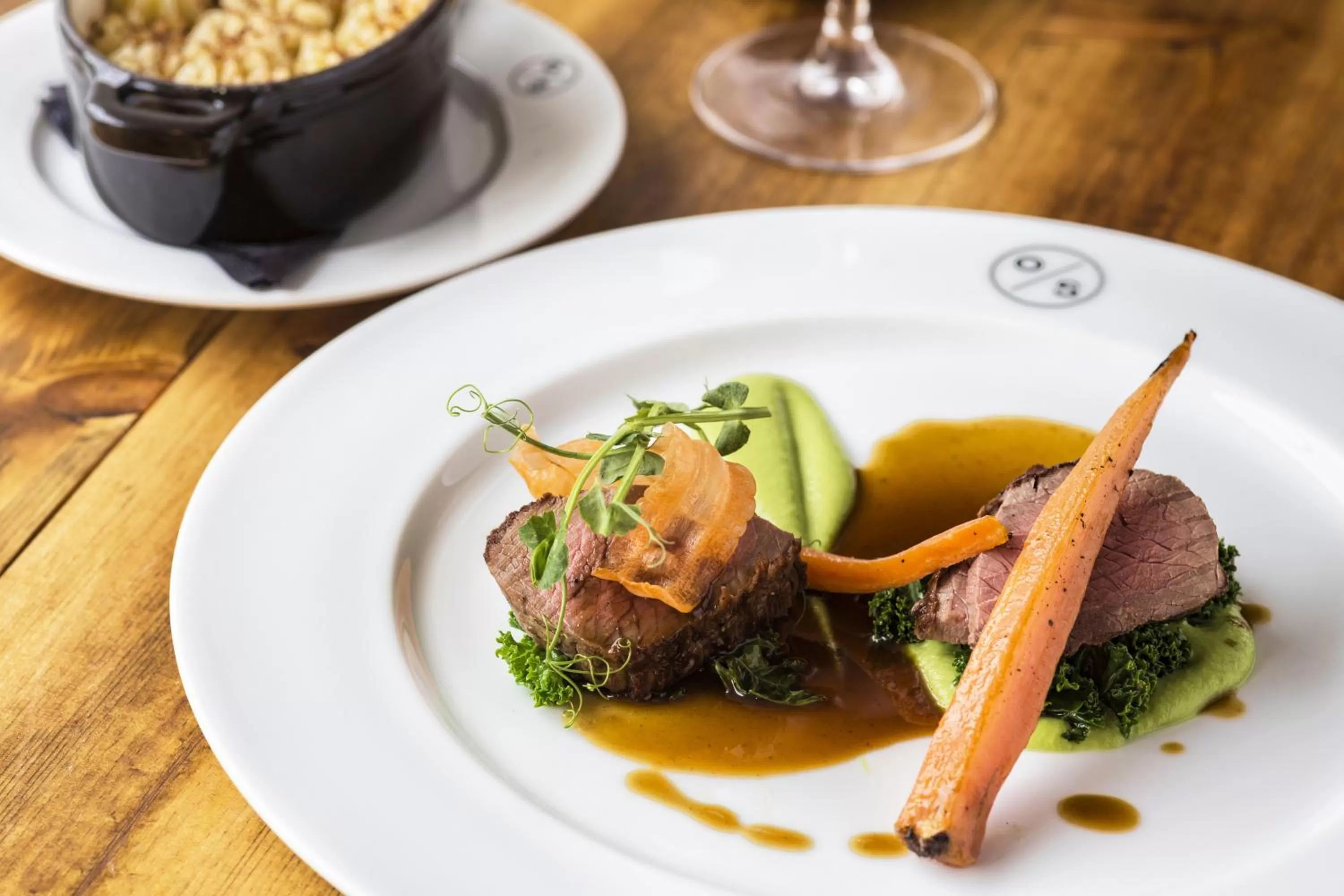 Food close-up in The Old Stocks Inn