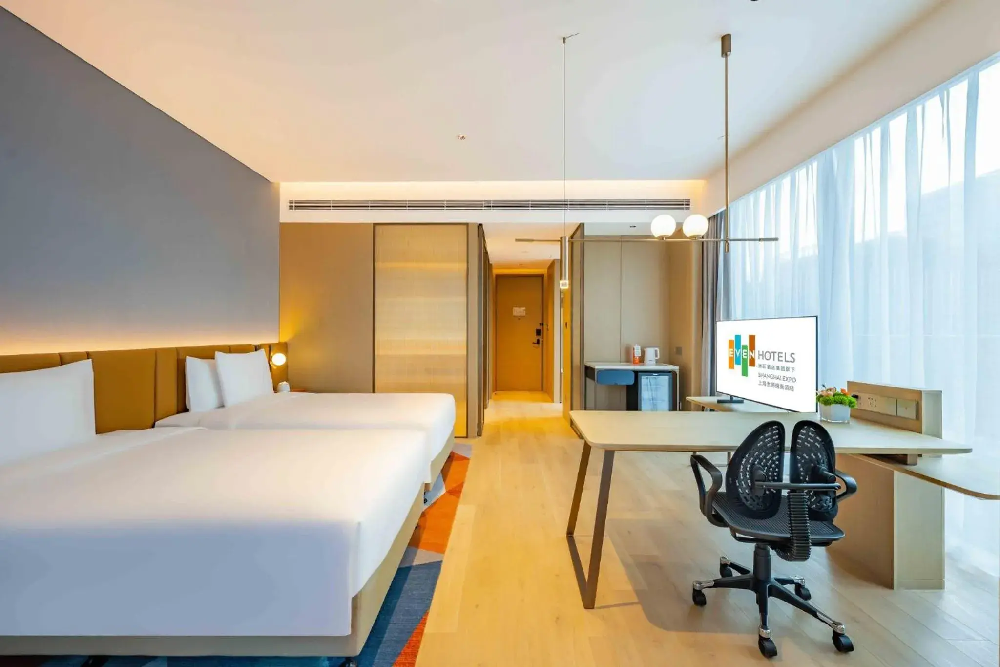 Photo of the whole room in EVEN Hotels Shanghai Expo, an IHG Hotel