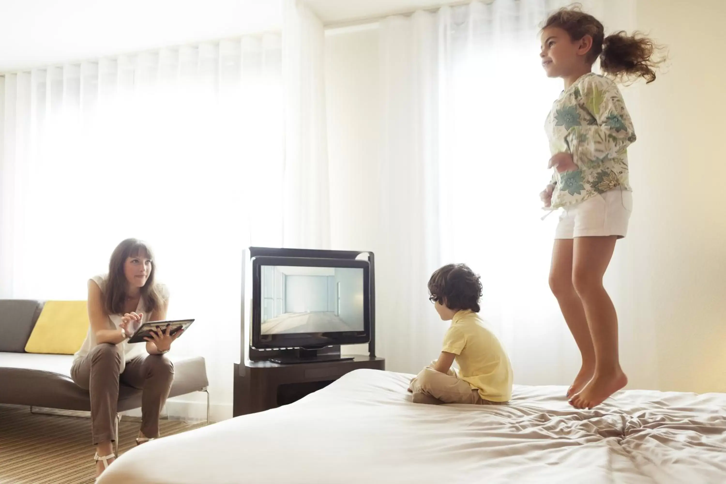 People, Children in Novotel Suites Clermont Ferrand Polydome