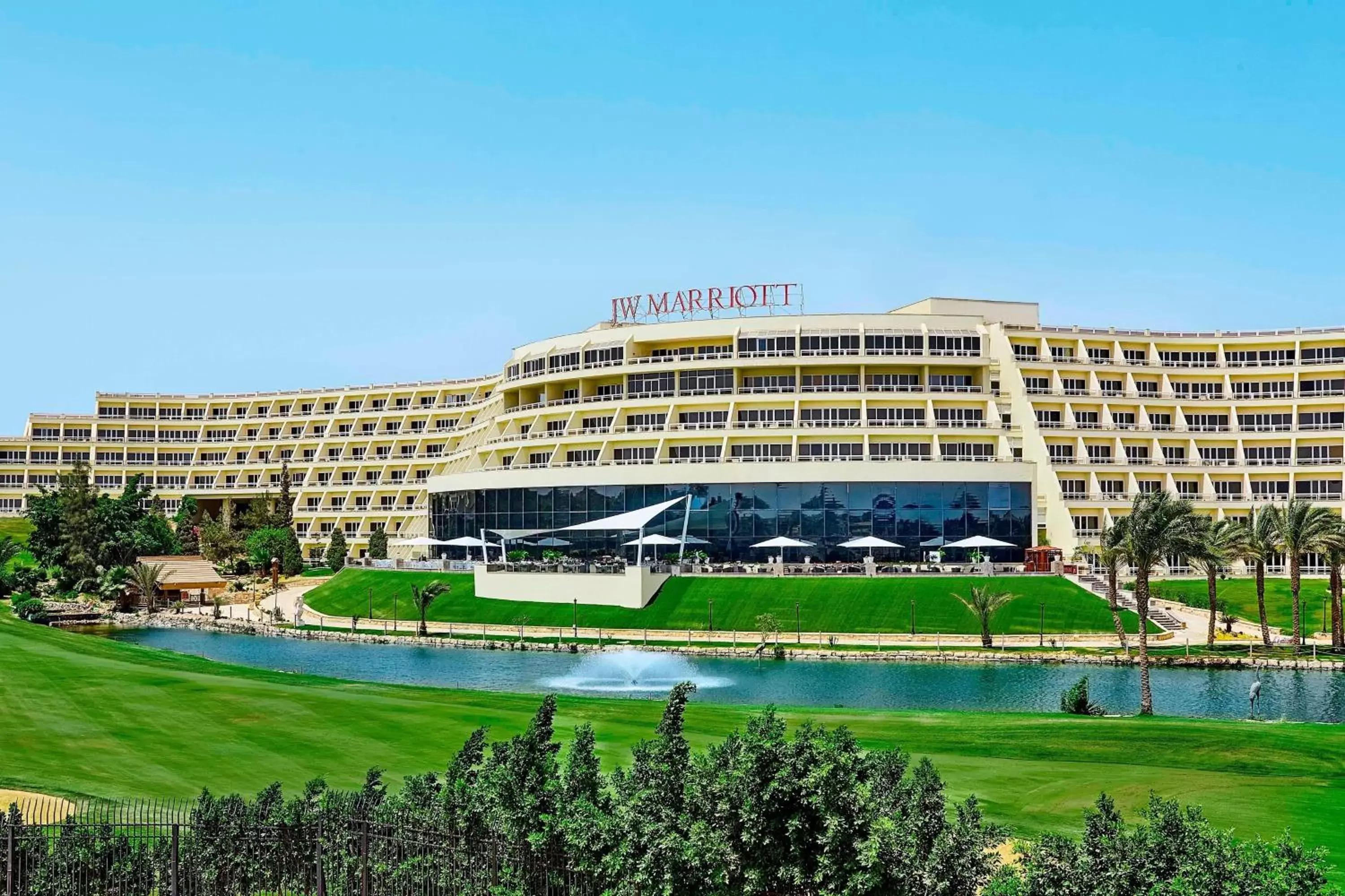 Golfcourse, Property Building in JW Marriott Hotel Cairo