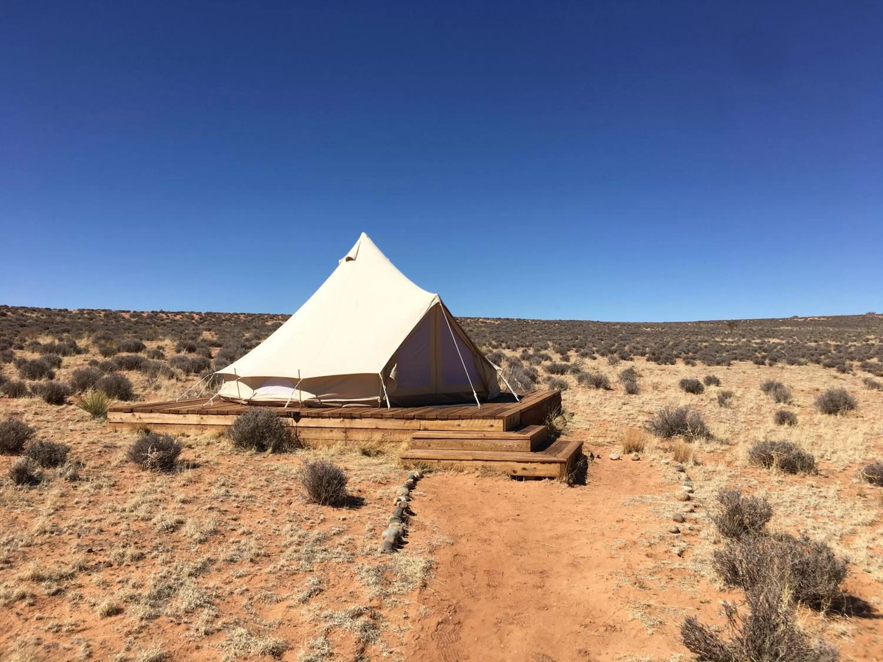 Property building in Shash Dine' EcoRetreat