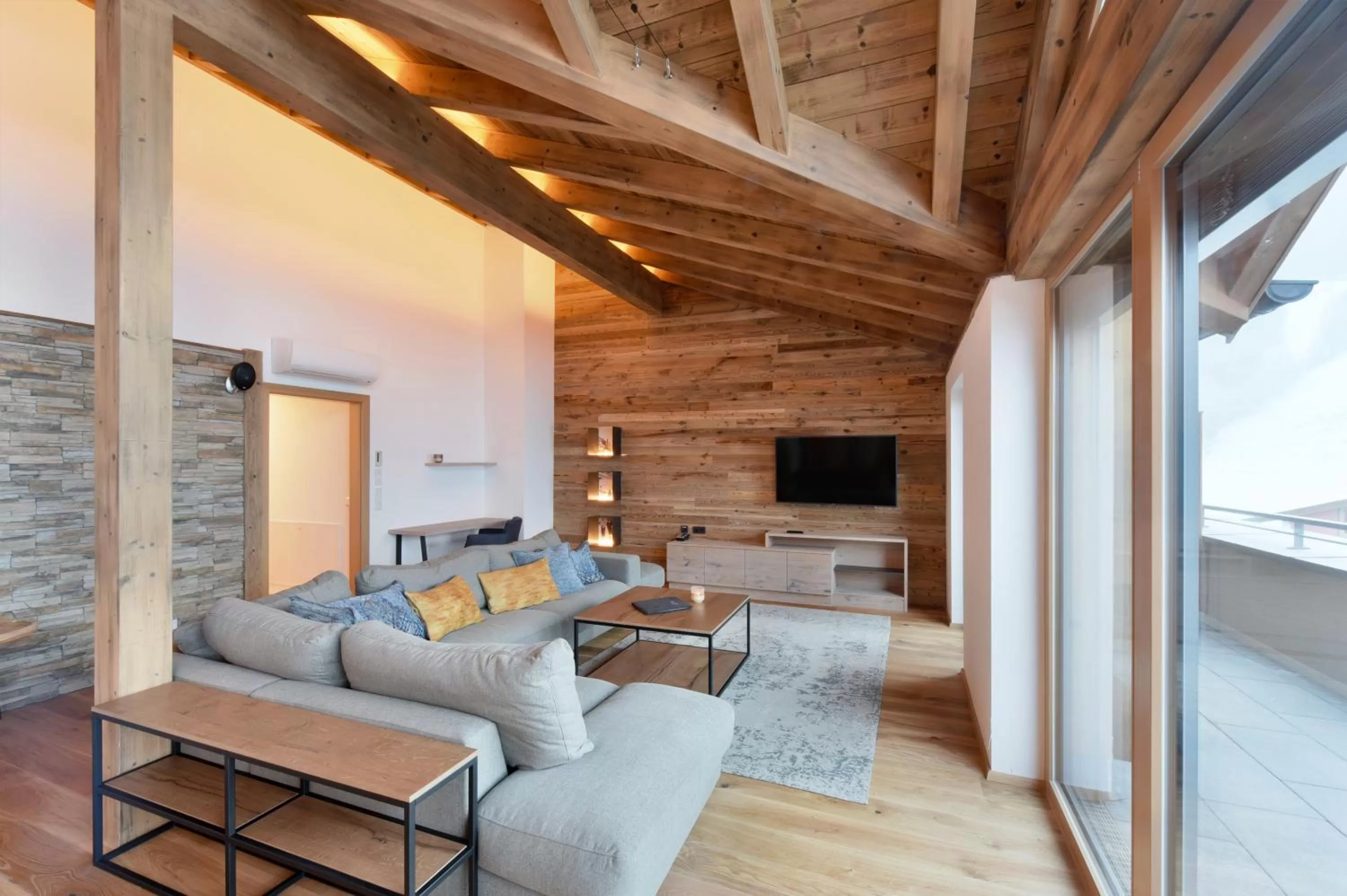 Living room in Mountain Hotel Luis