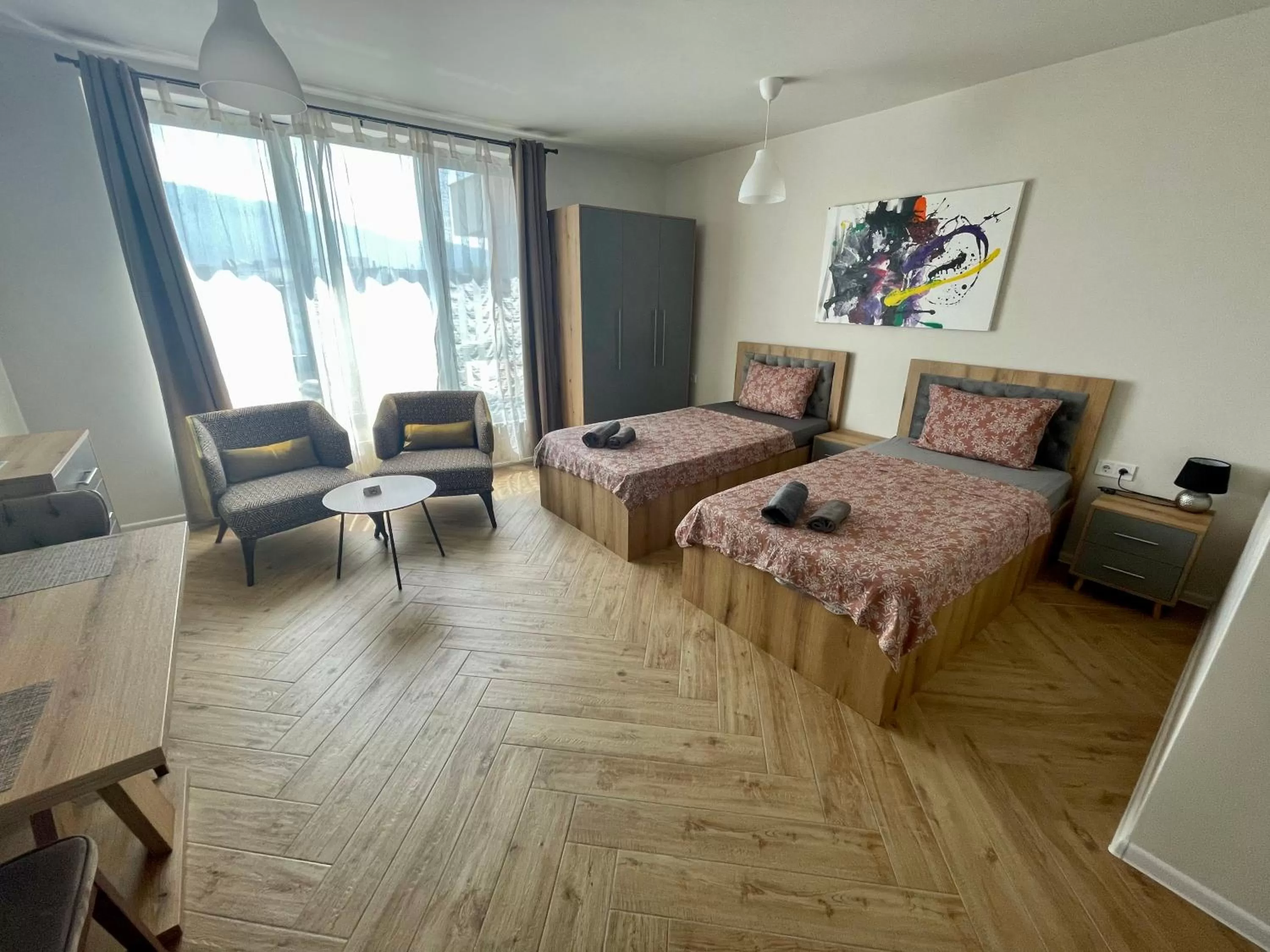 Seating Area in WOW Apartments