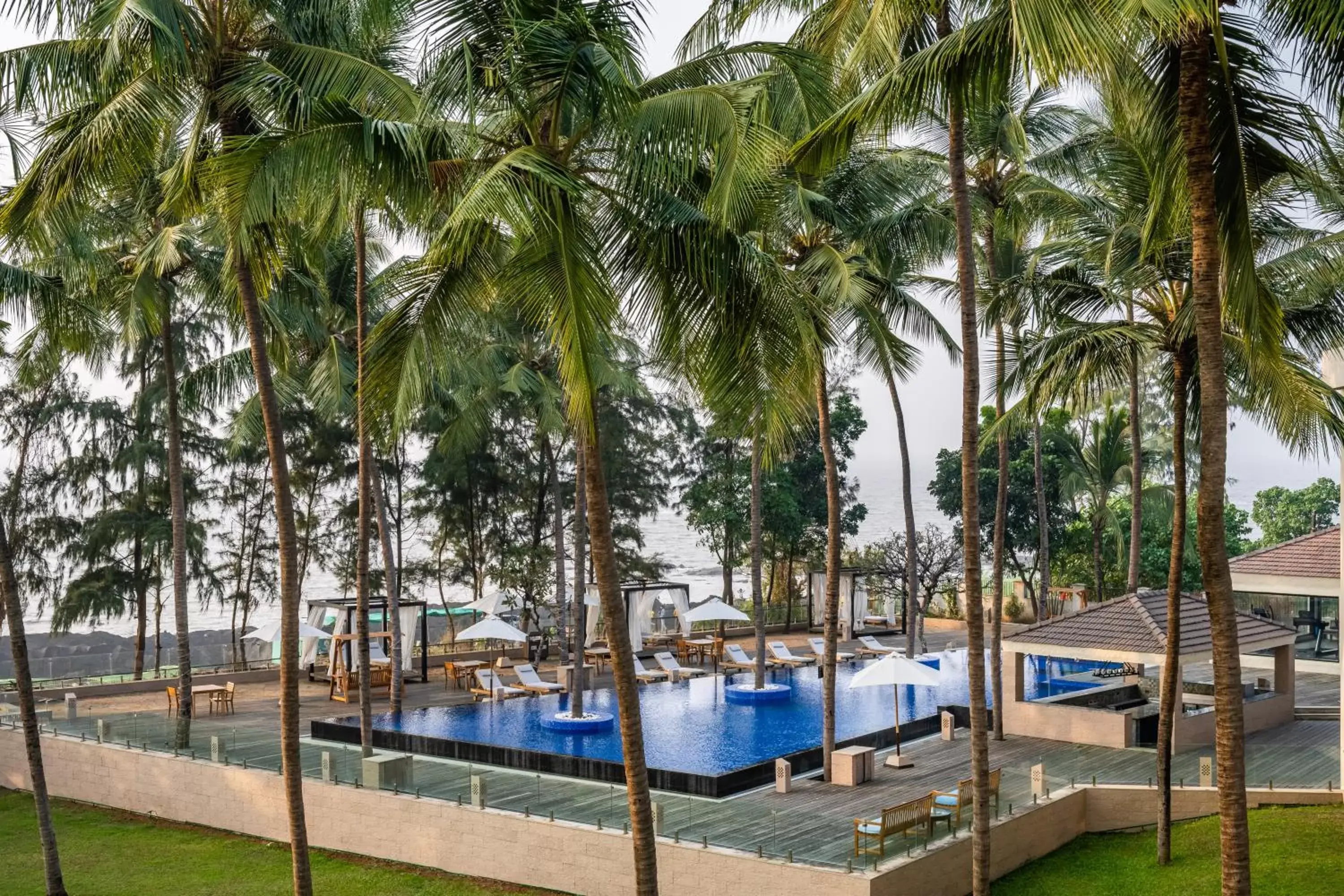 Pool View in Silver Waves Resort & Spa Daman, a member of Radisson Individuals