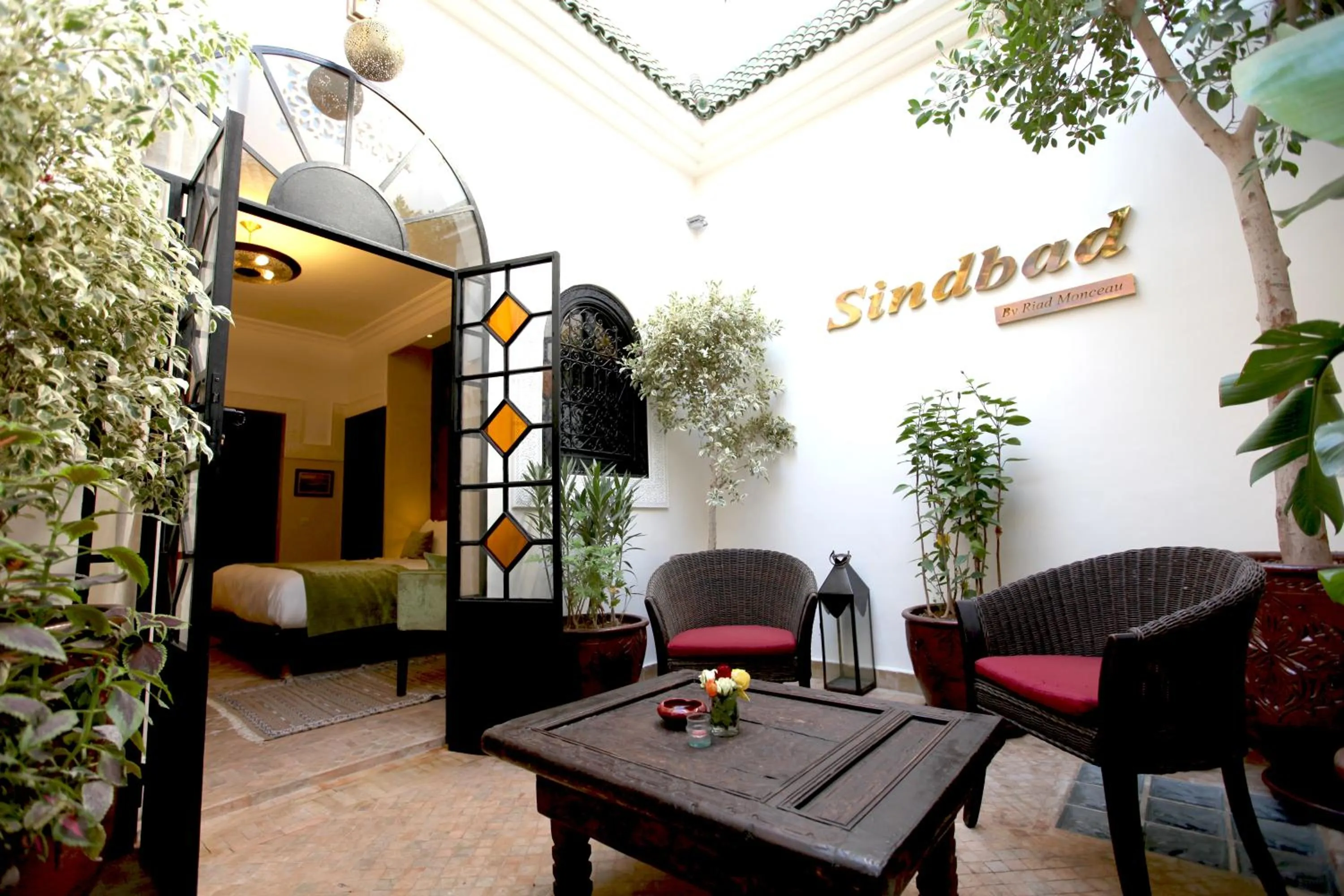 Balcony/Terrace in Riad Monceau