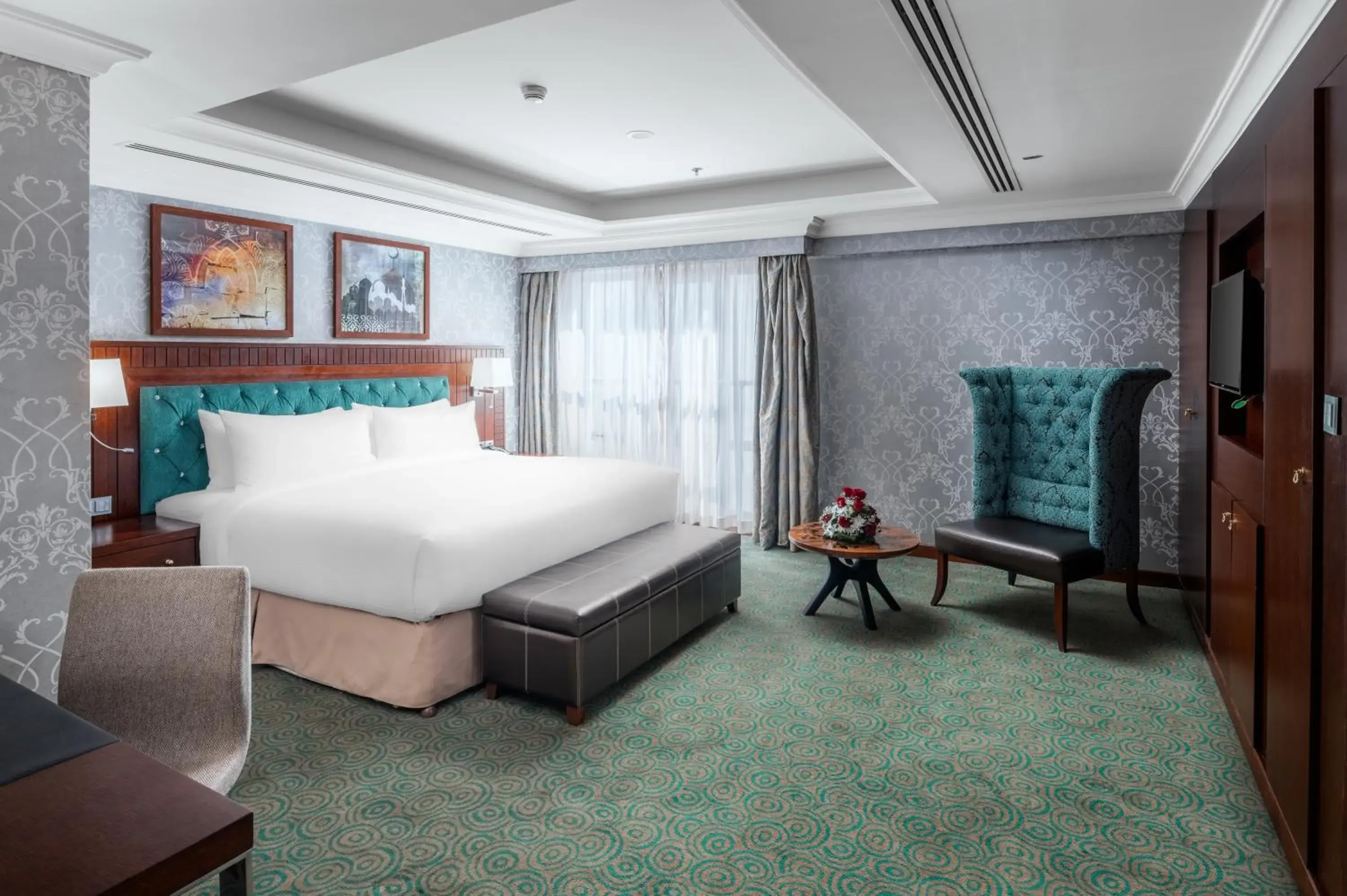 Presidential Two-Bedroom Suite with City View in Millennium Al Aqeeq Hotel Presidential Two-Bedroom Suite with City View in Millennium Al Aqeeq Hotel