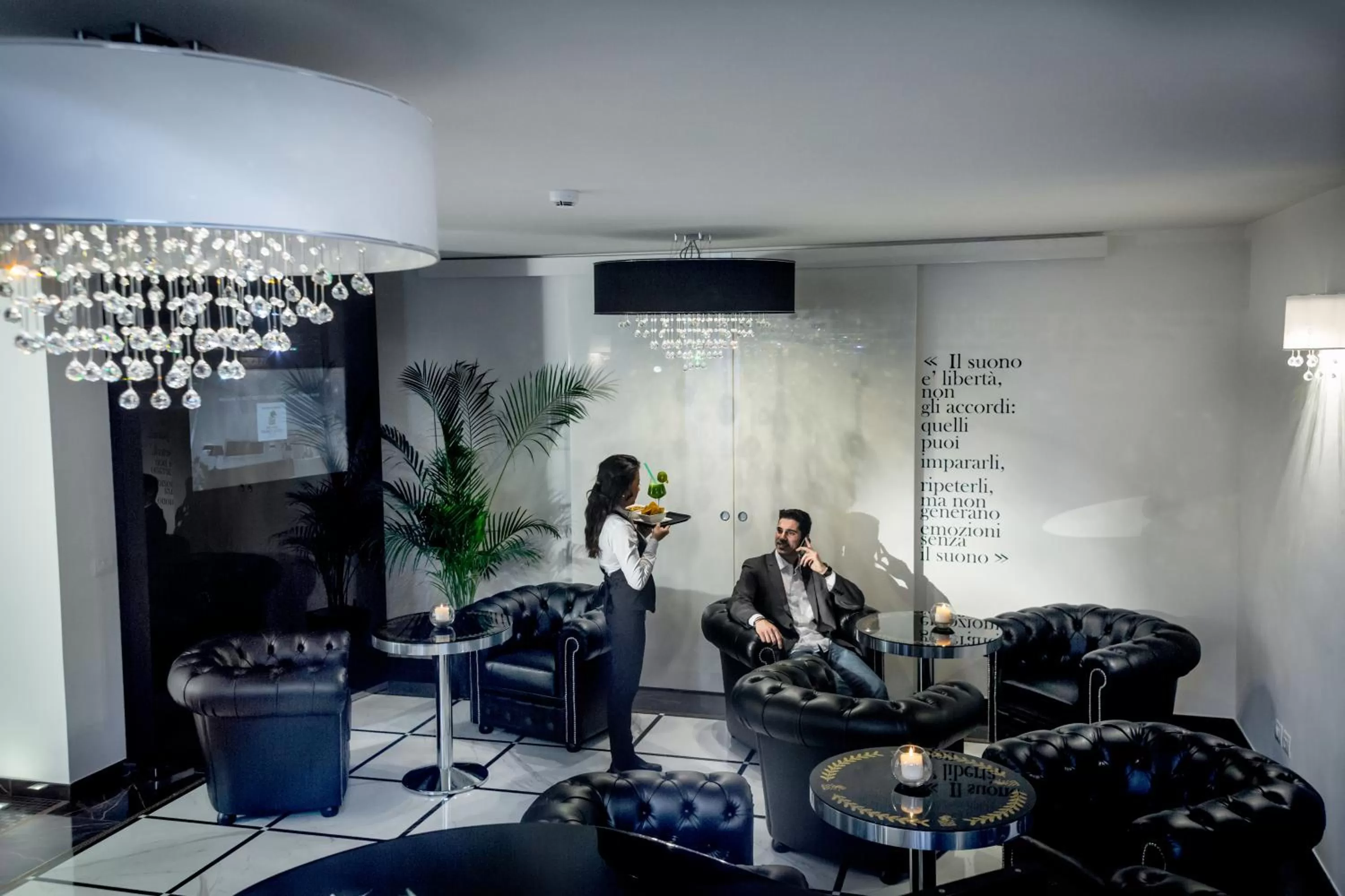 Lounge or bar in Best Western Premier Milano Palace Hotel