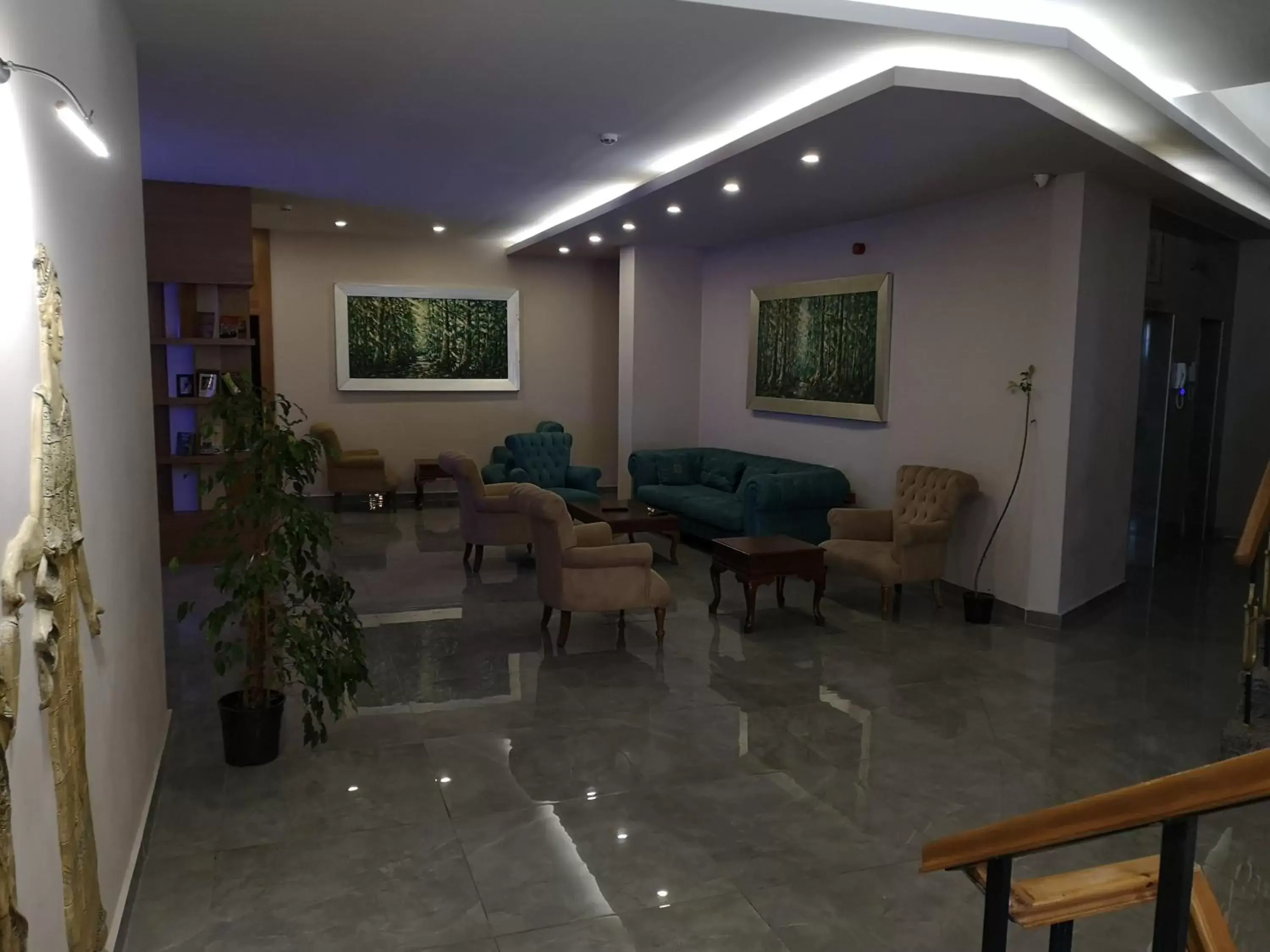 Lobby or reception in Start Hotel