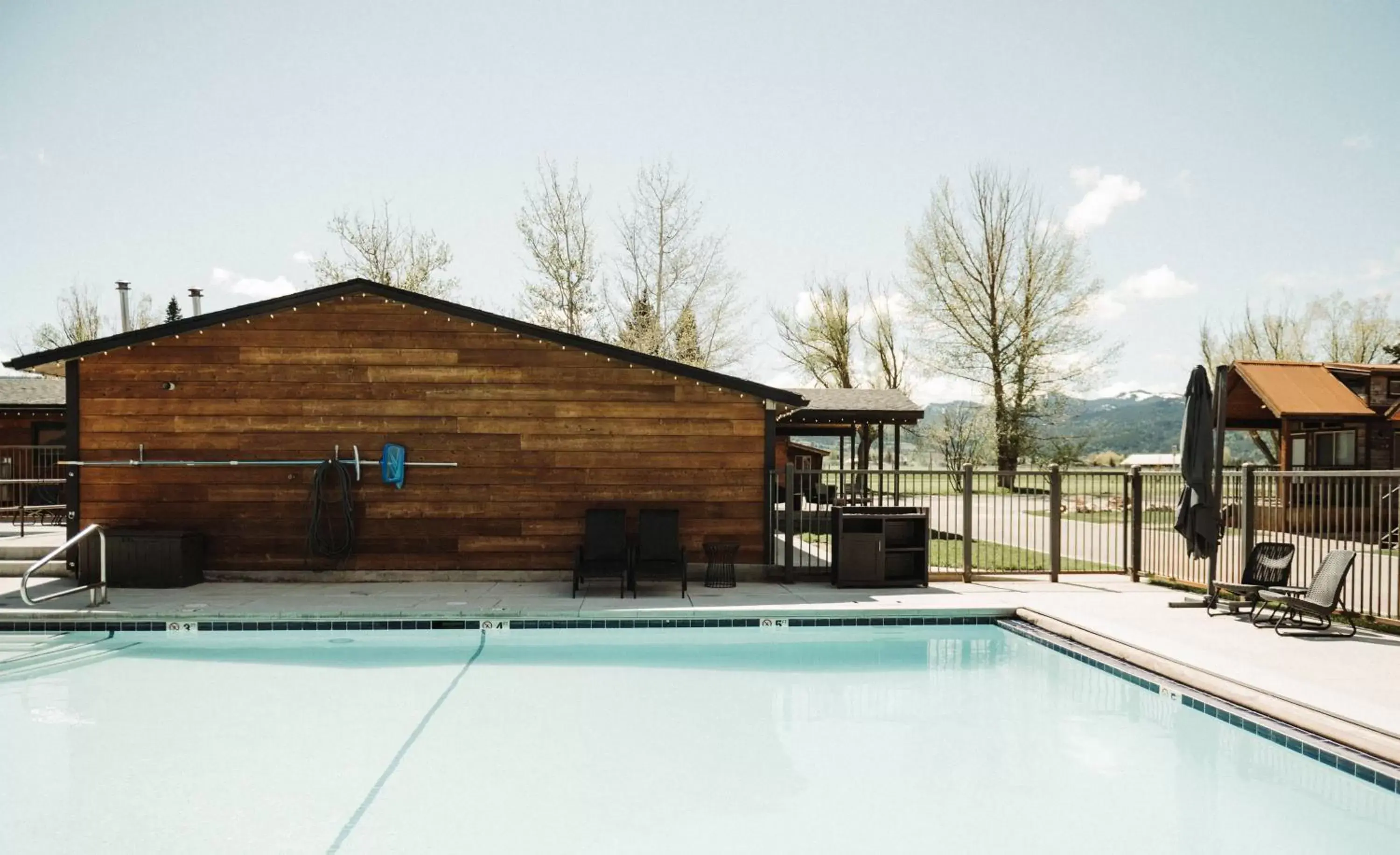 Swimming Pool in Teton Valley Resort