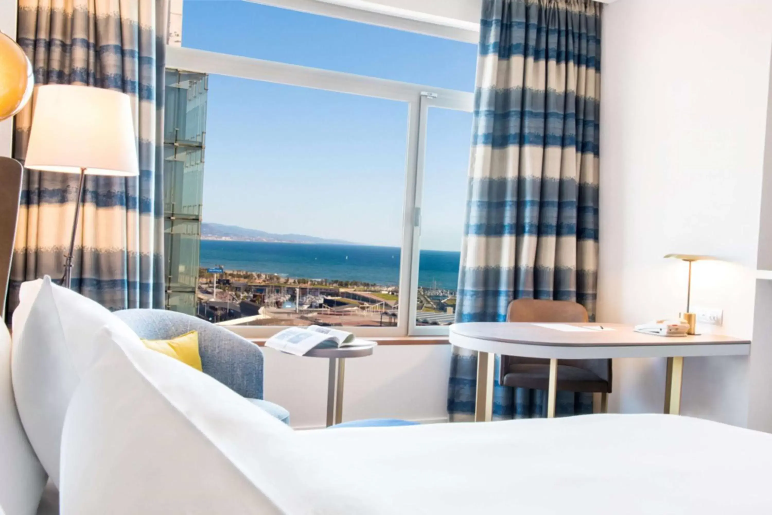Bedroom in Hilton Diagonal Mar Barcelona