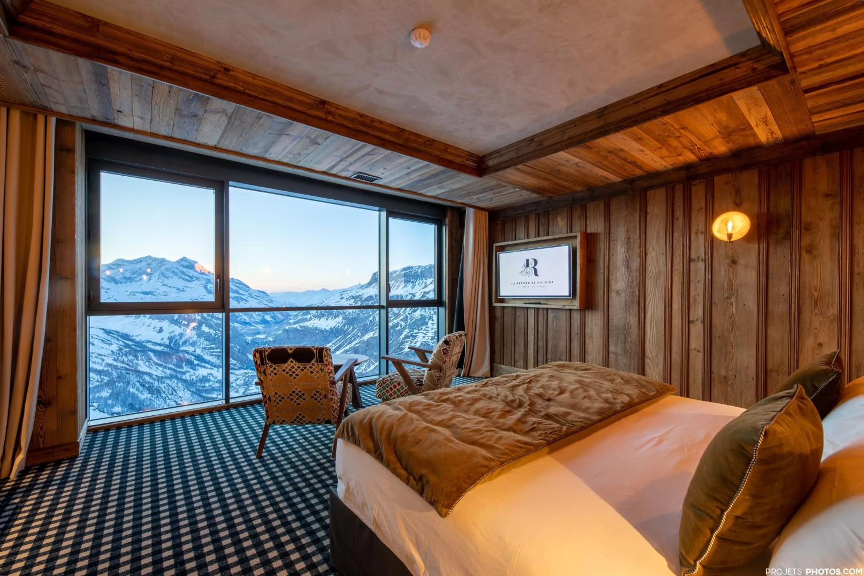 Superior Double Room in Le Refuge de Solaise - 2551 m Altitude